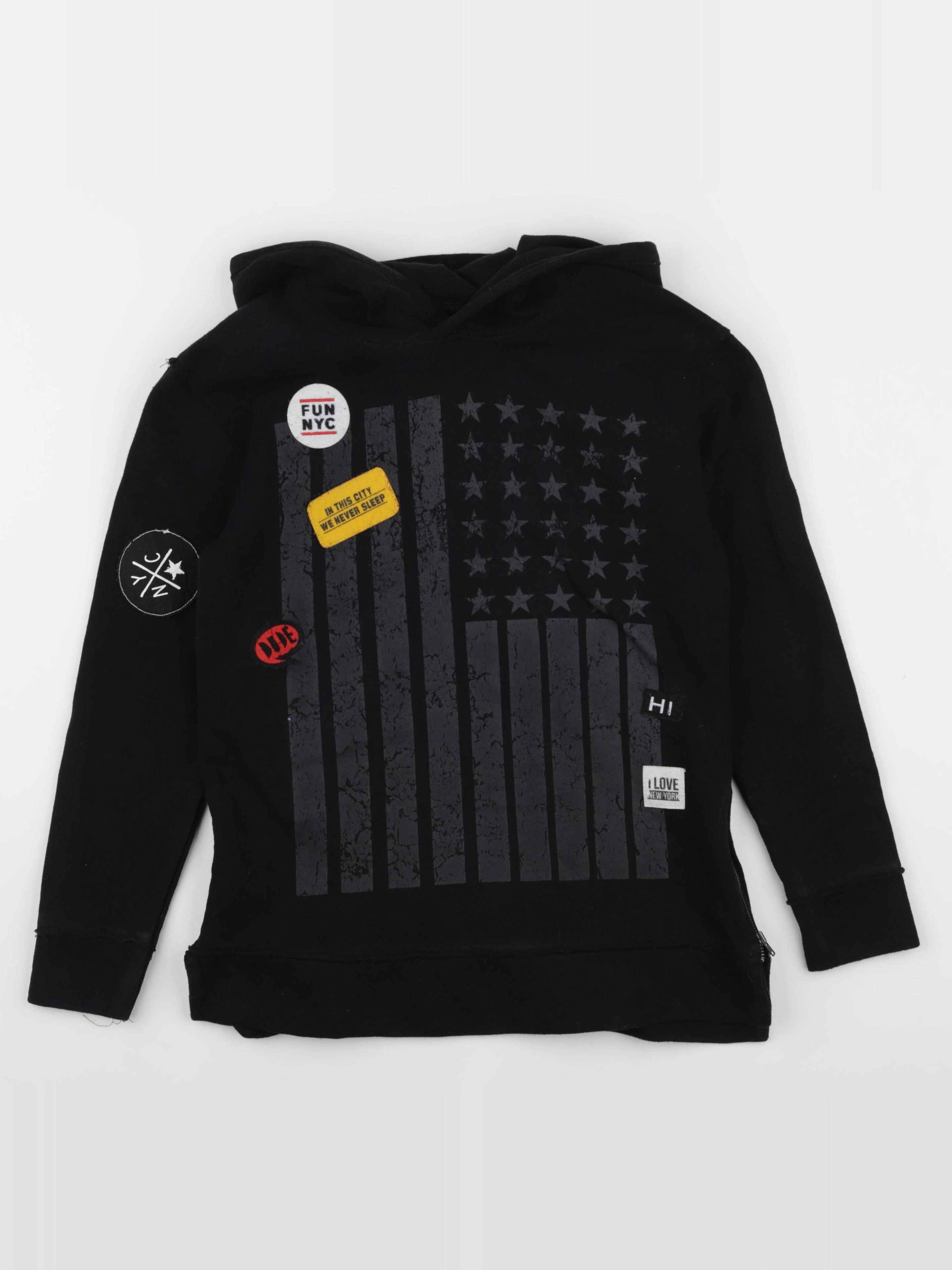 Zara - sweat noir - 8 ans