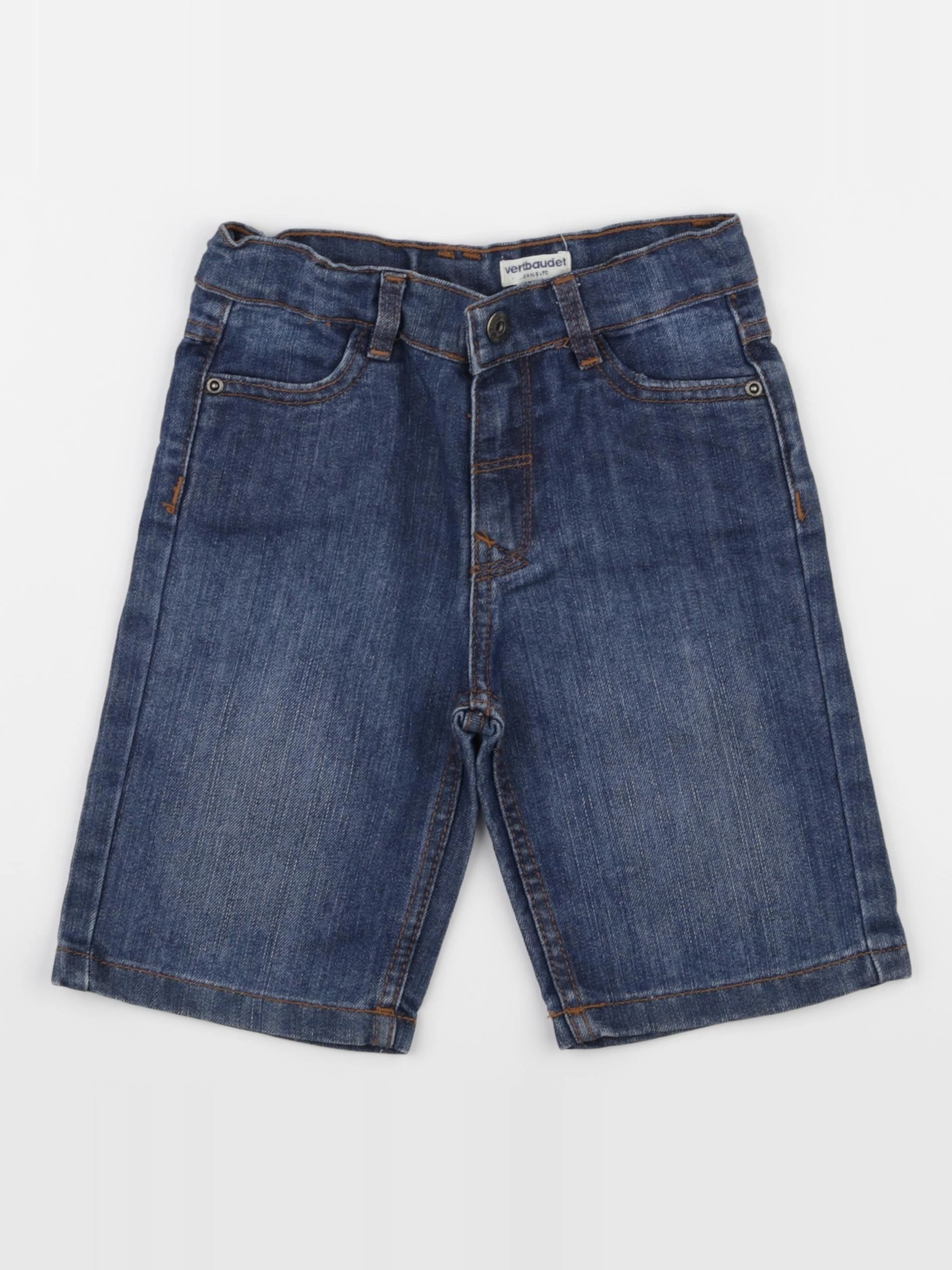 Vertbaudet - short bleu - 8 ans