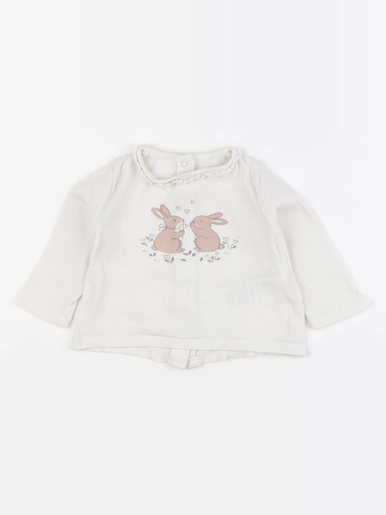 Vertbaudet - tee-shirt rose - 3 mois