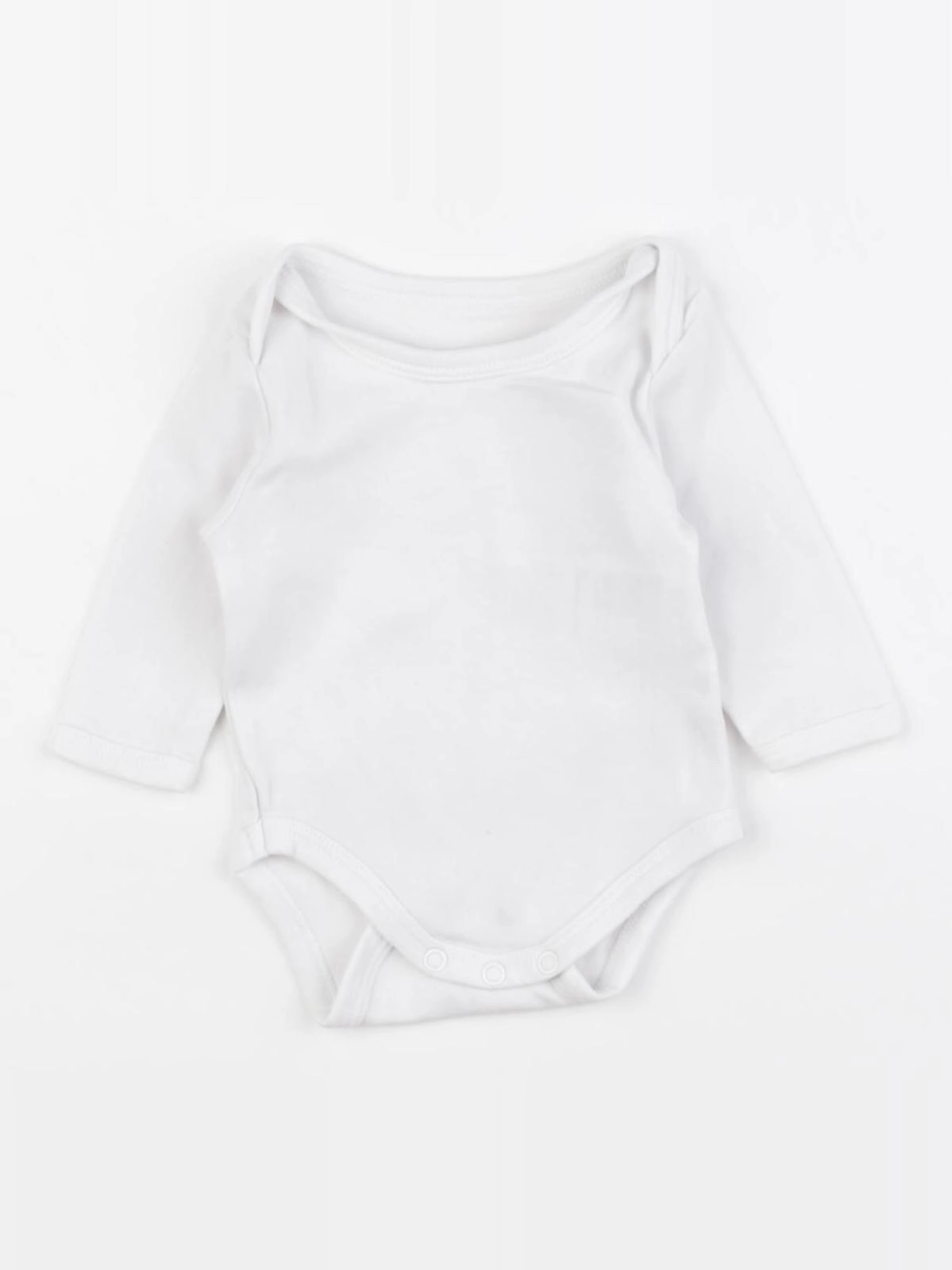 Vertbaudet - body blanc - 0/1 mois