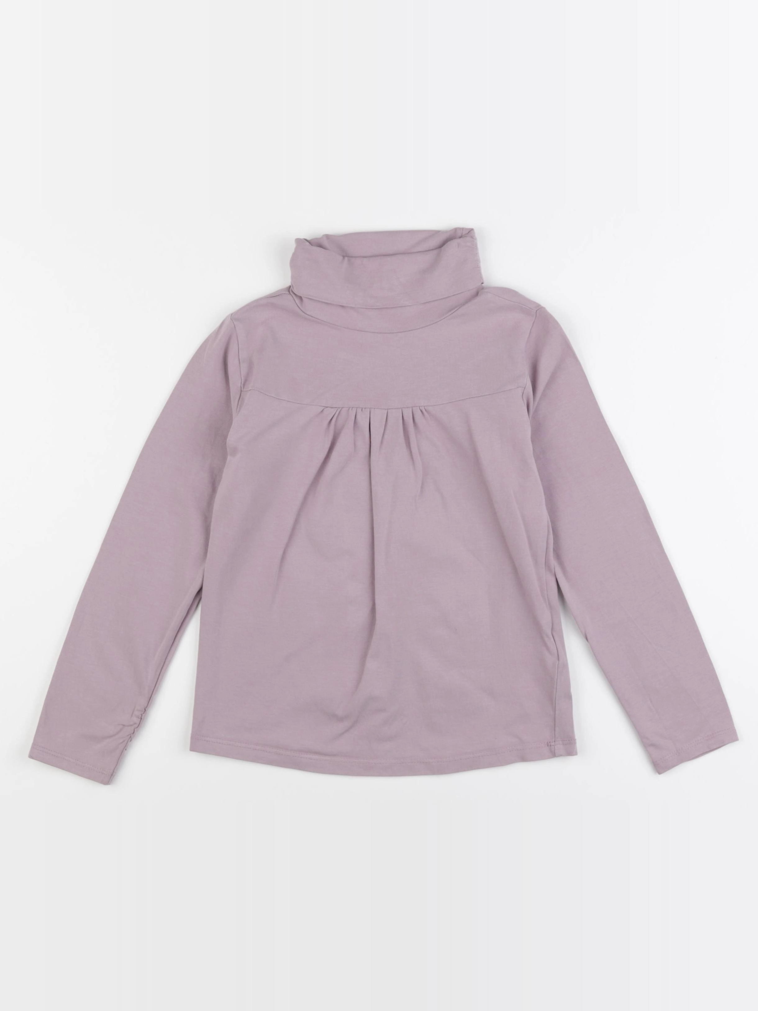 Vertbaudet - sous-pull violet - 8 ans