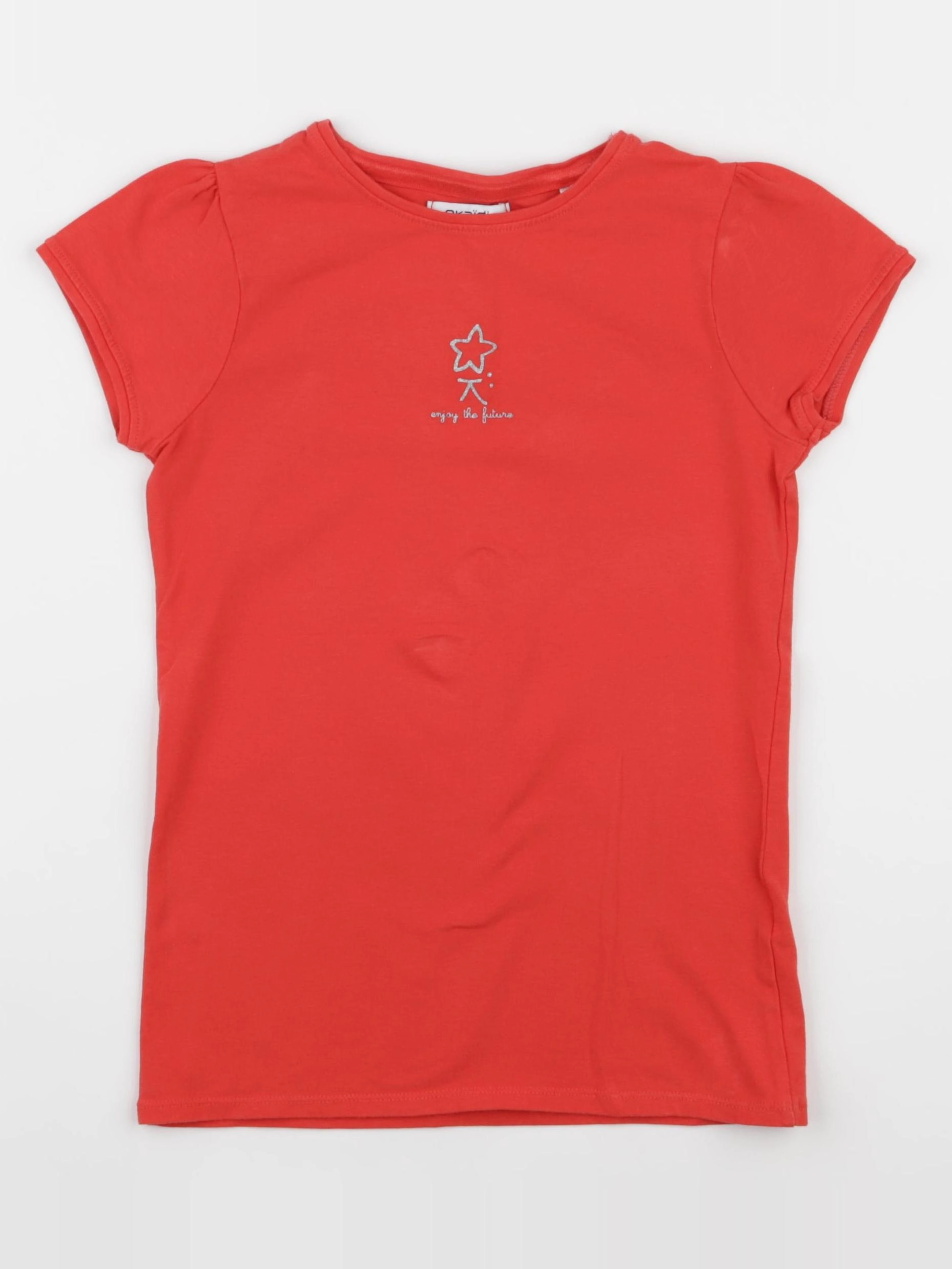 Okaidi - tee-shirt rouge - 10 ans