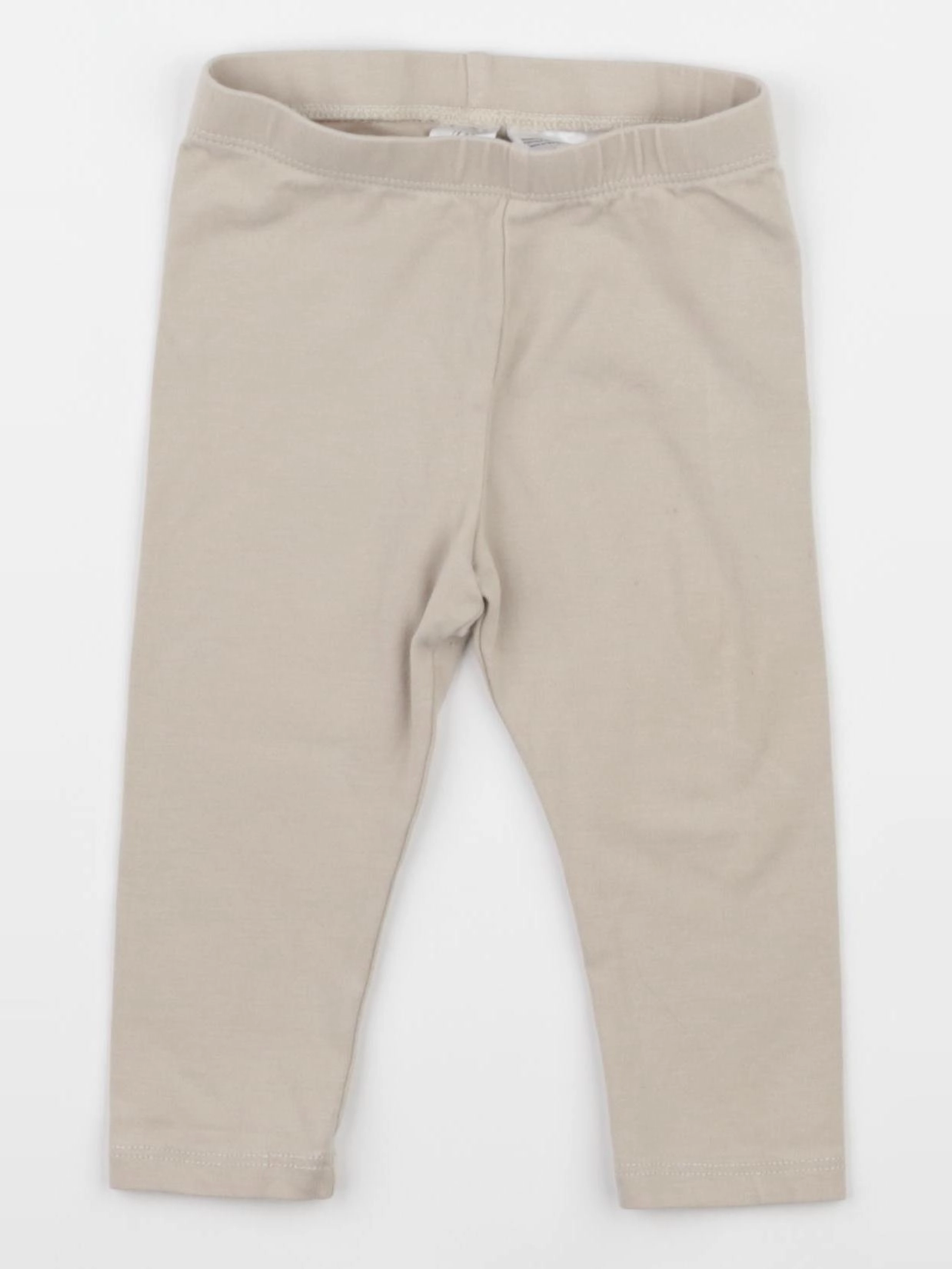 H&M - legging beige - 6/9 mois