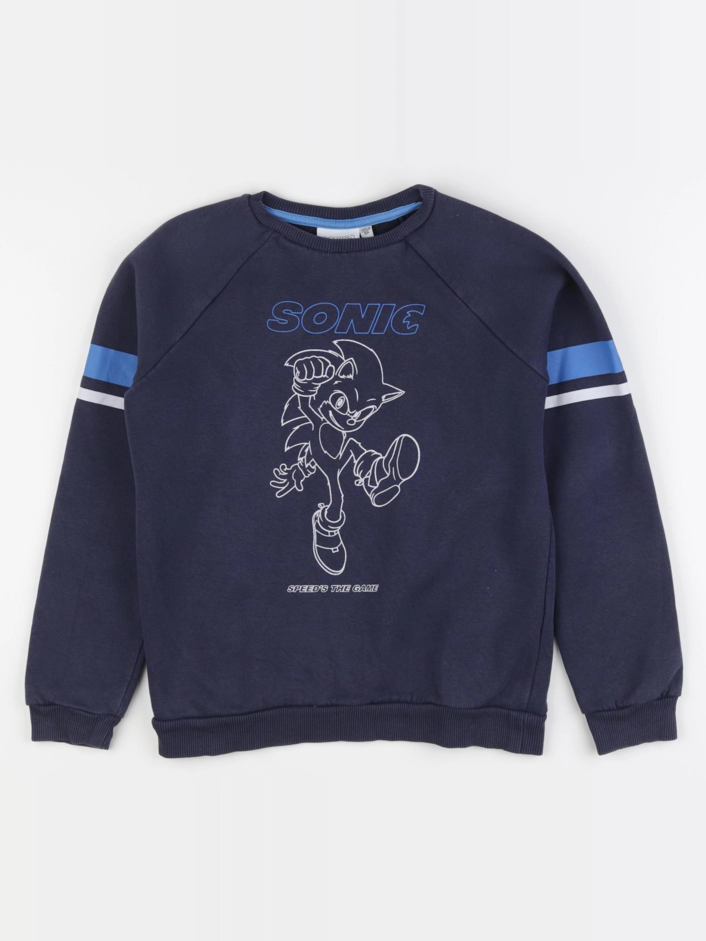 Vertbaudet - sweat bleu - 10 ans