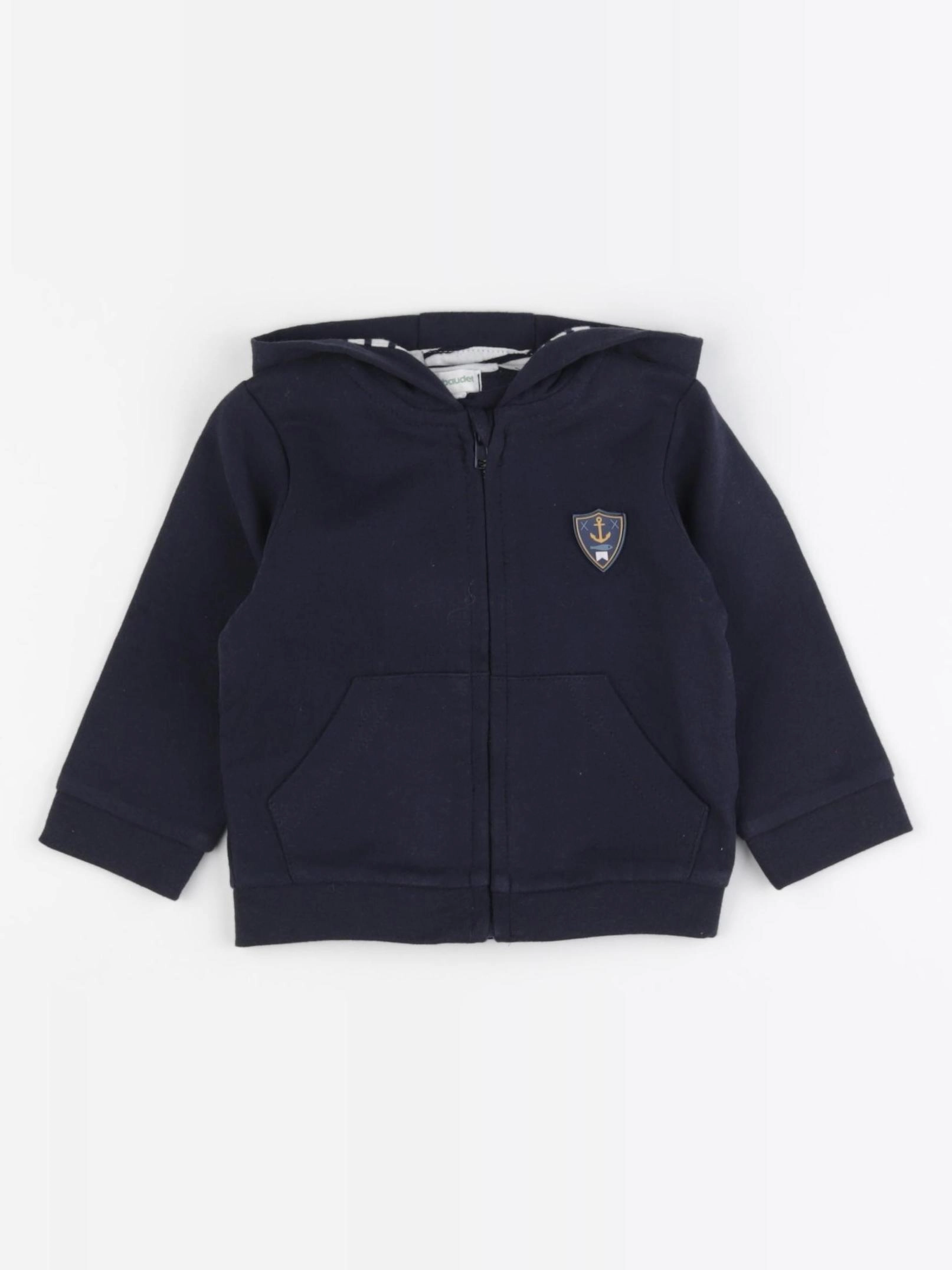 Vertbaudet - sweat bleu - 6 mois