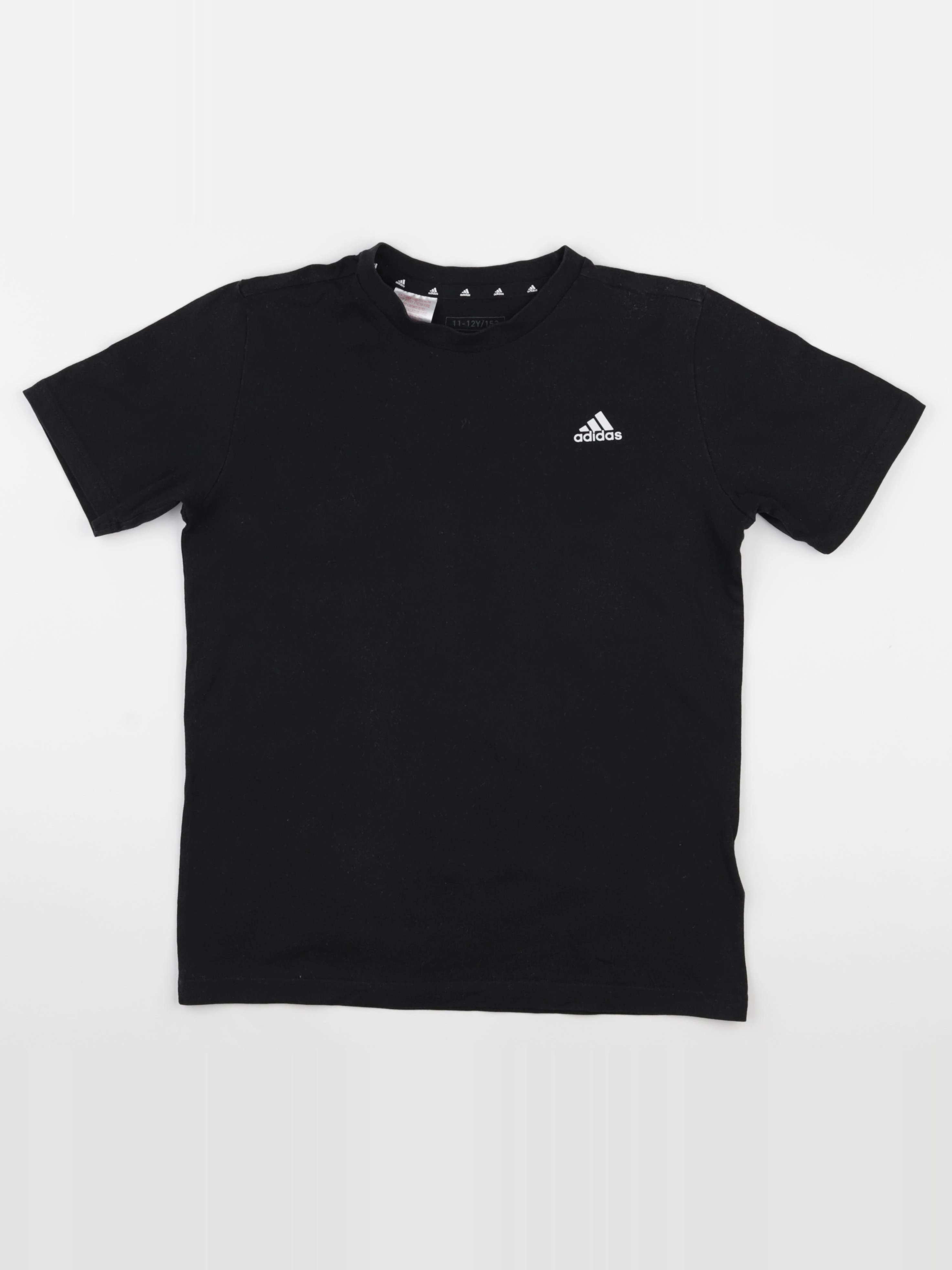 Adidas - tee-shirt noir - 11/12 ans