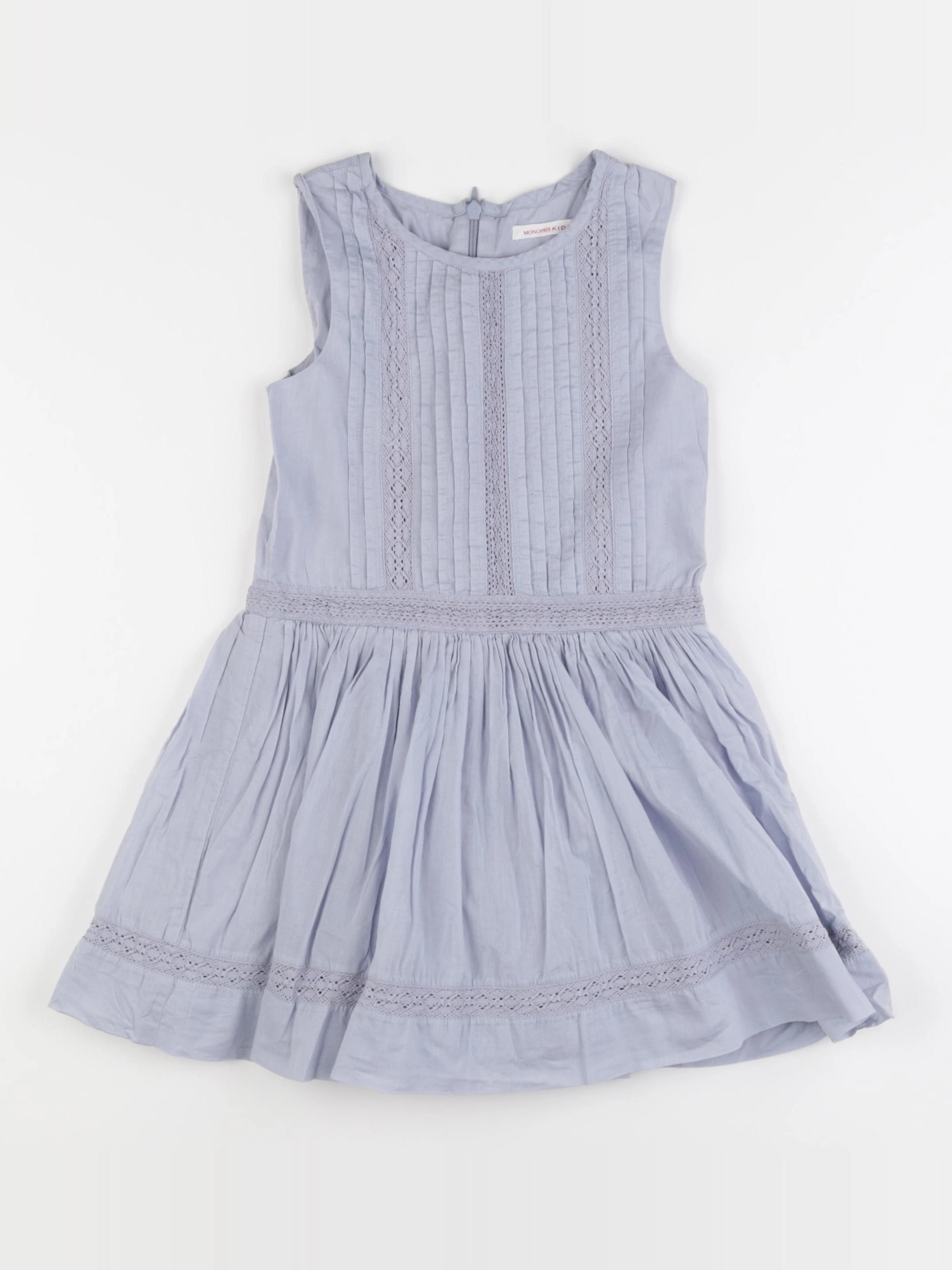 Monoprix - robe bleu - 4 ans