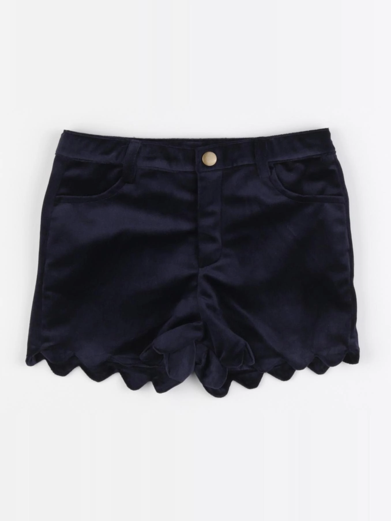 Eden & Victor - short bleu - 2 ans
