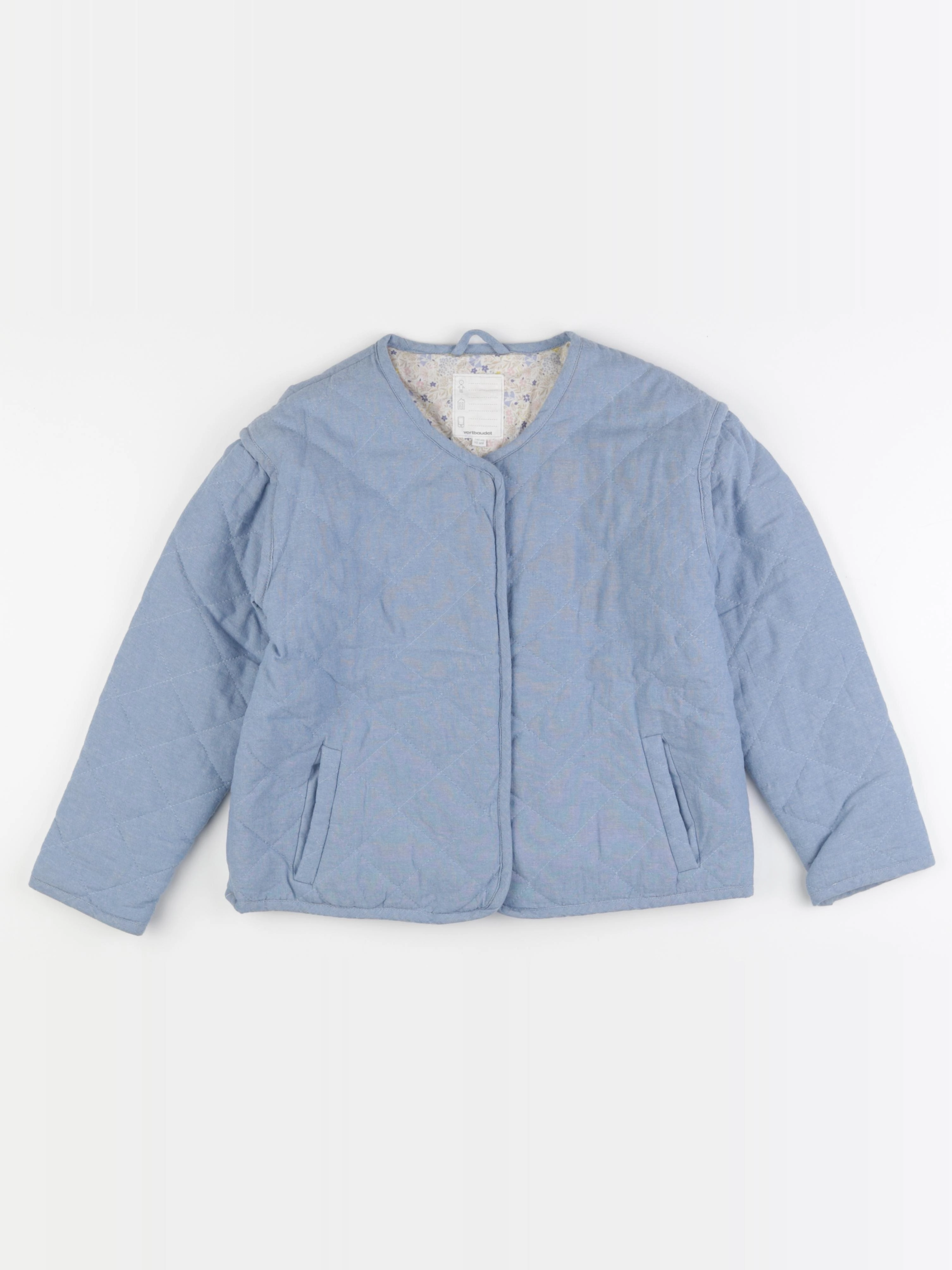 Vertbaudet - veste bleu - 10 ans