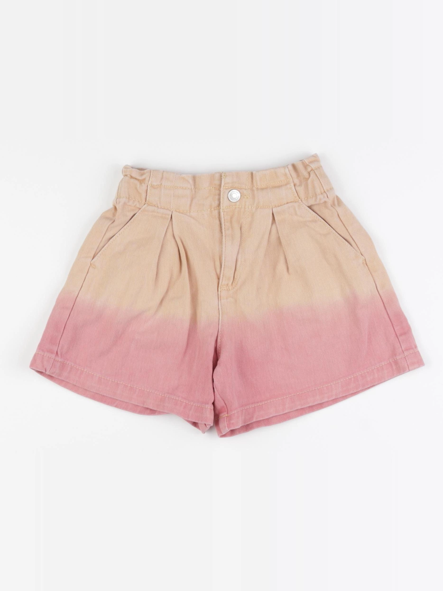 Vertbaudet - short rose - 7 ans