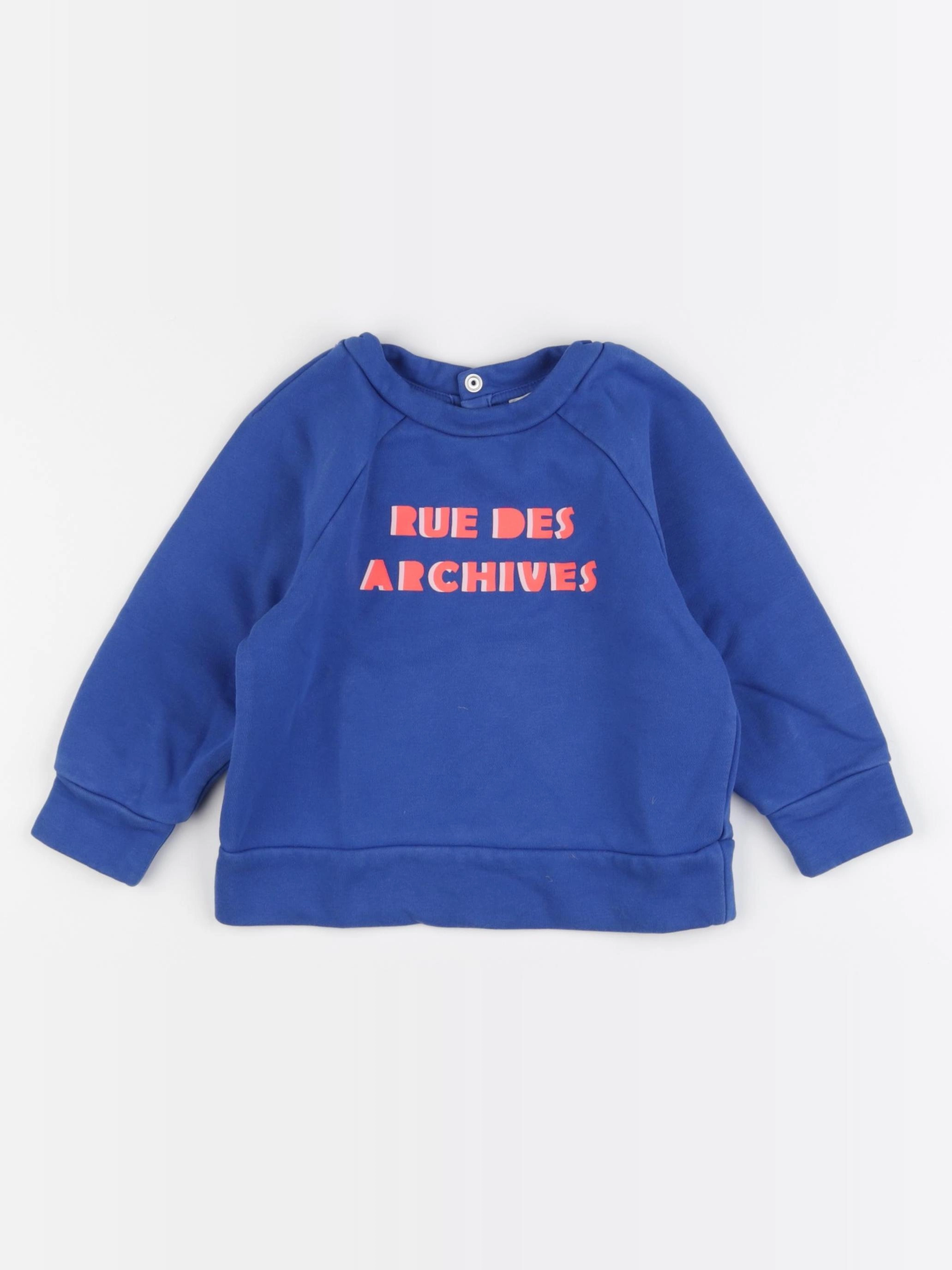 Jacadi - sweat bleu - 3 ans