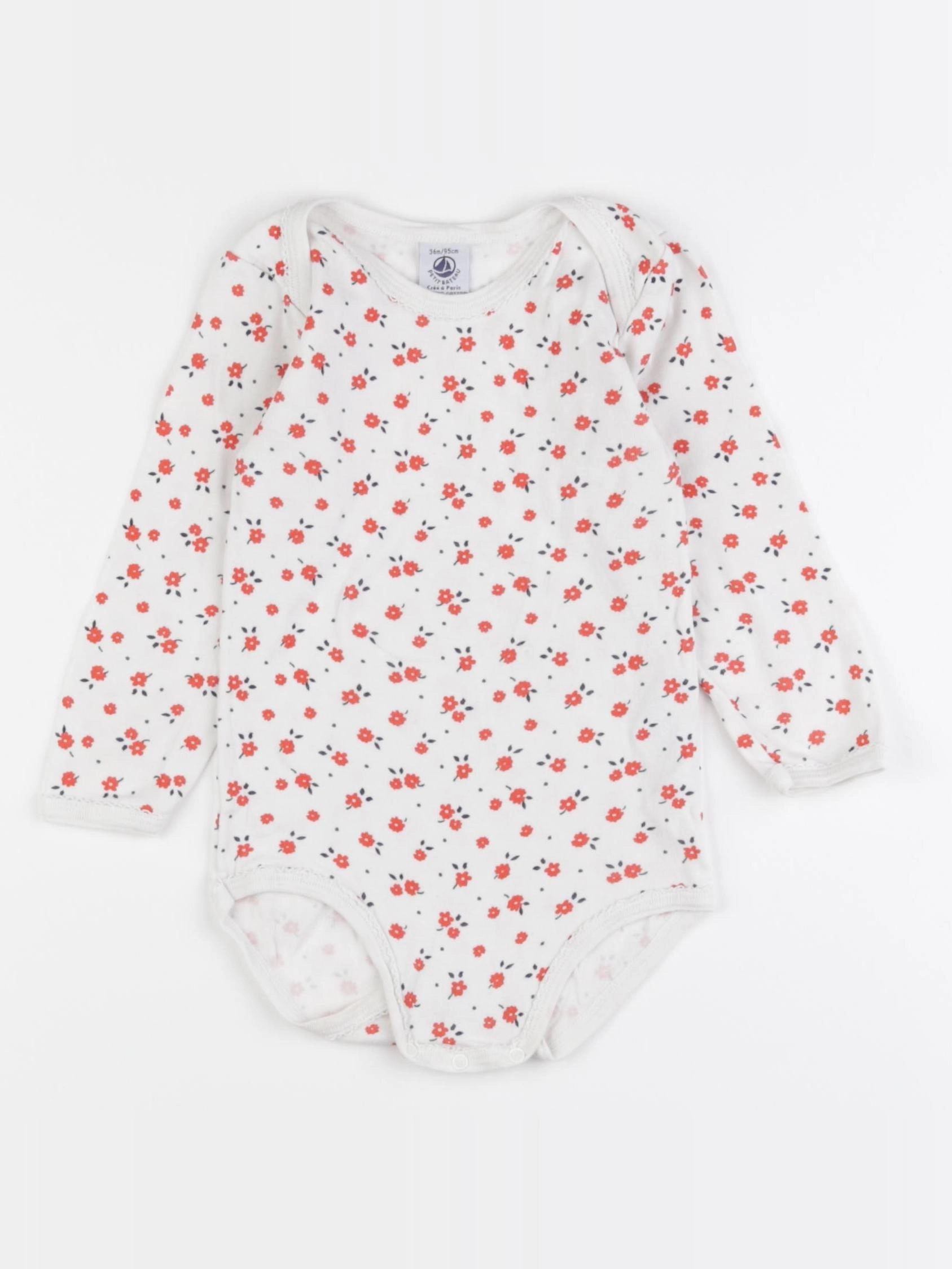 Petit Bateau - body blanc - 3 ans