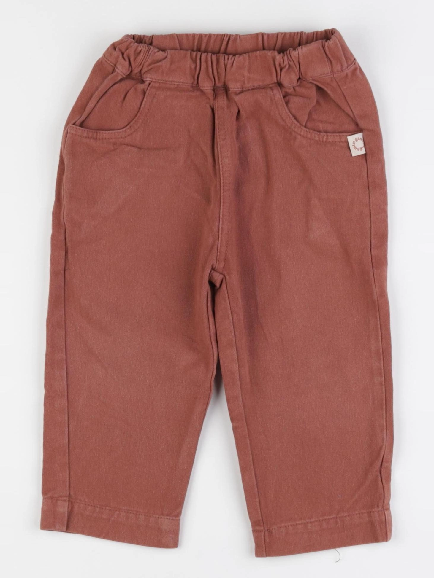 Frangin Frangine - pantalon marron - 2 ans