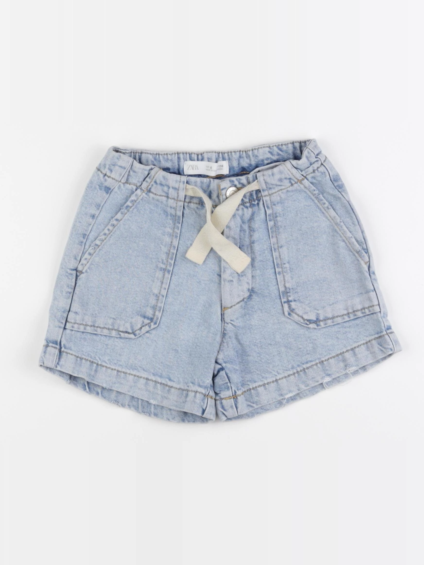 Zara - short bleu - 6 ans