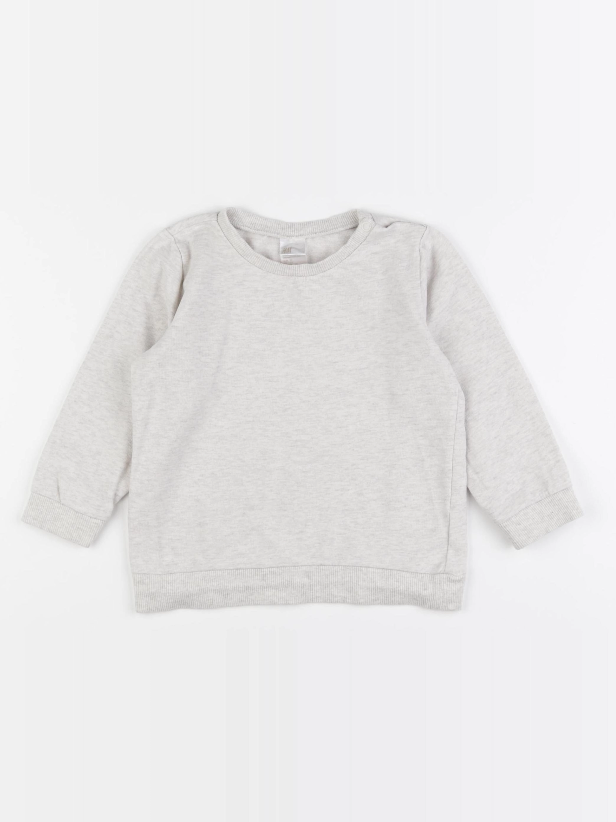 H&M - sweat beige - 2 ans