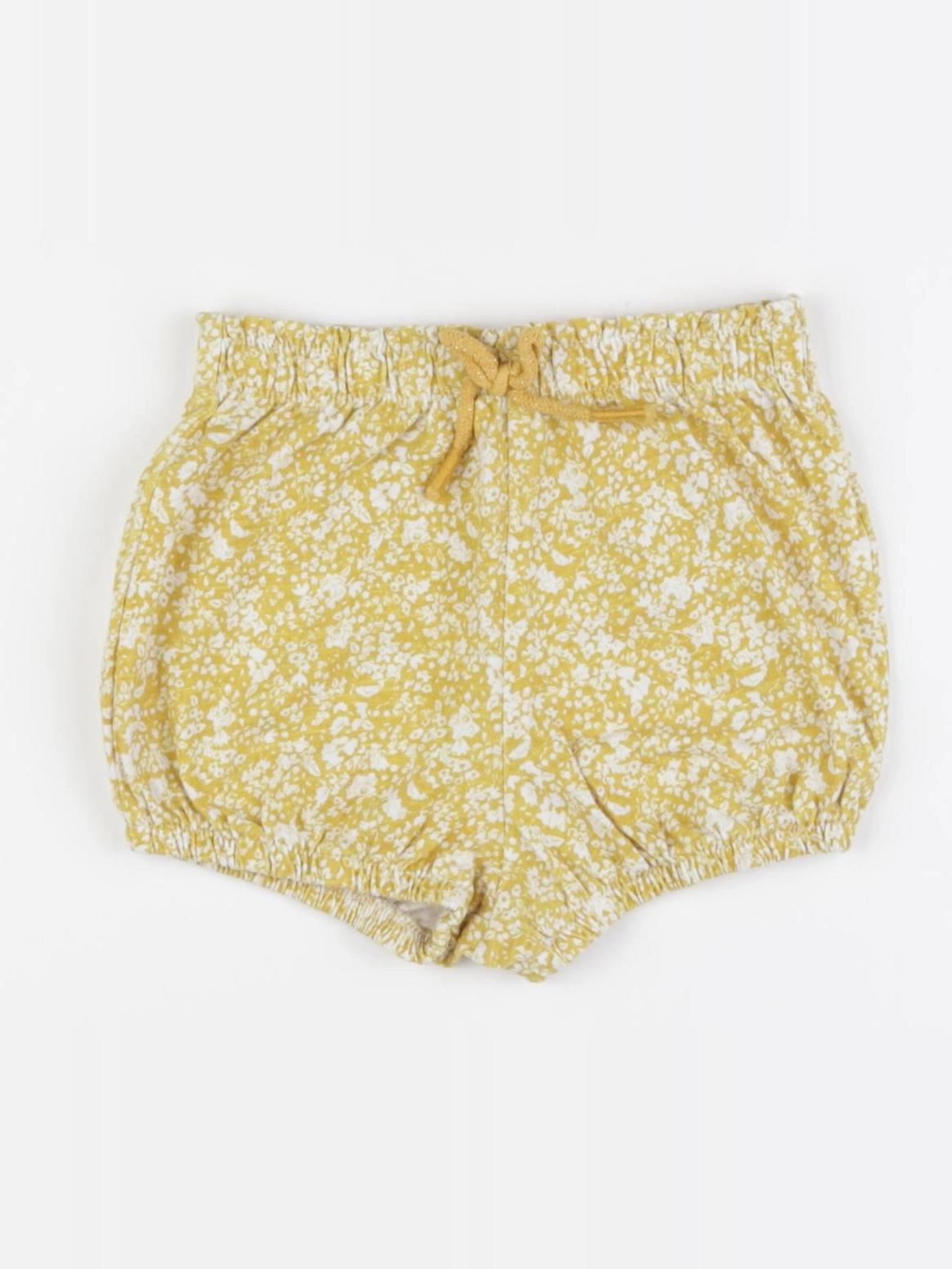 Vertbaudet - bloomer jaune, or - 12 mois