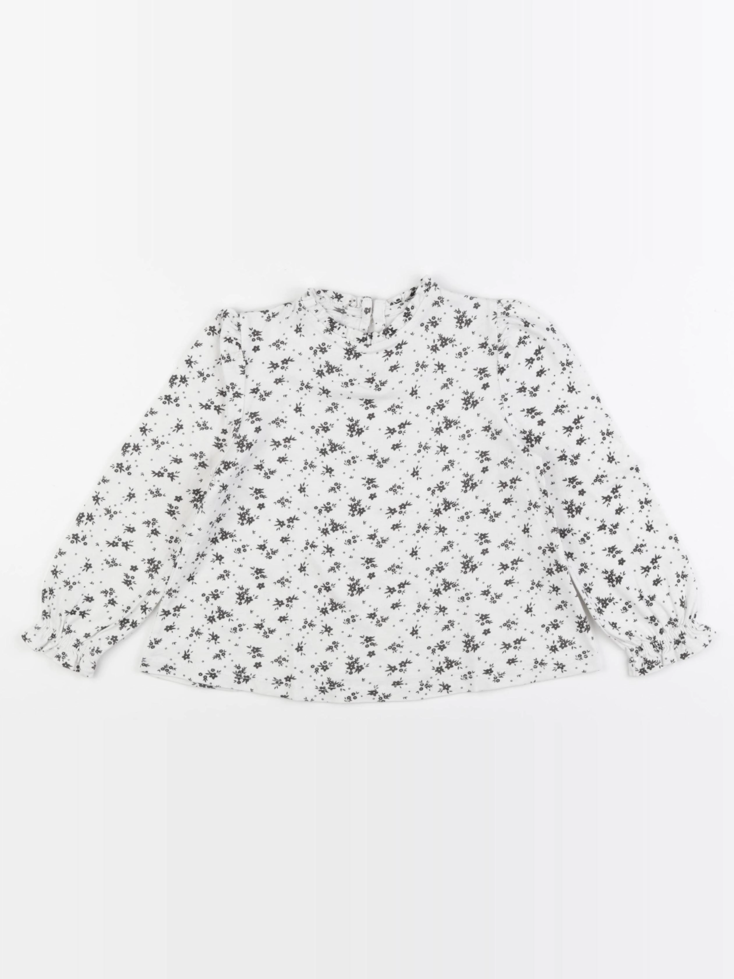 Vertbaudet - tee-shirt blanc - 5 ans