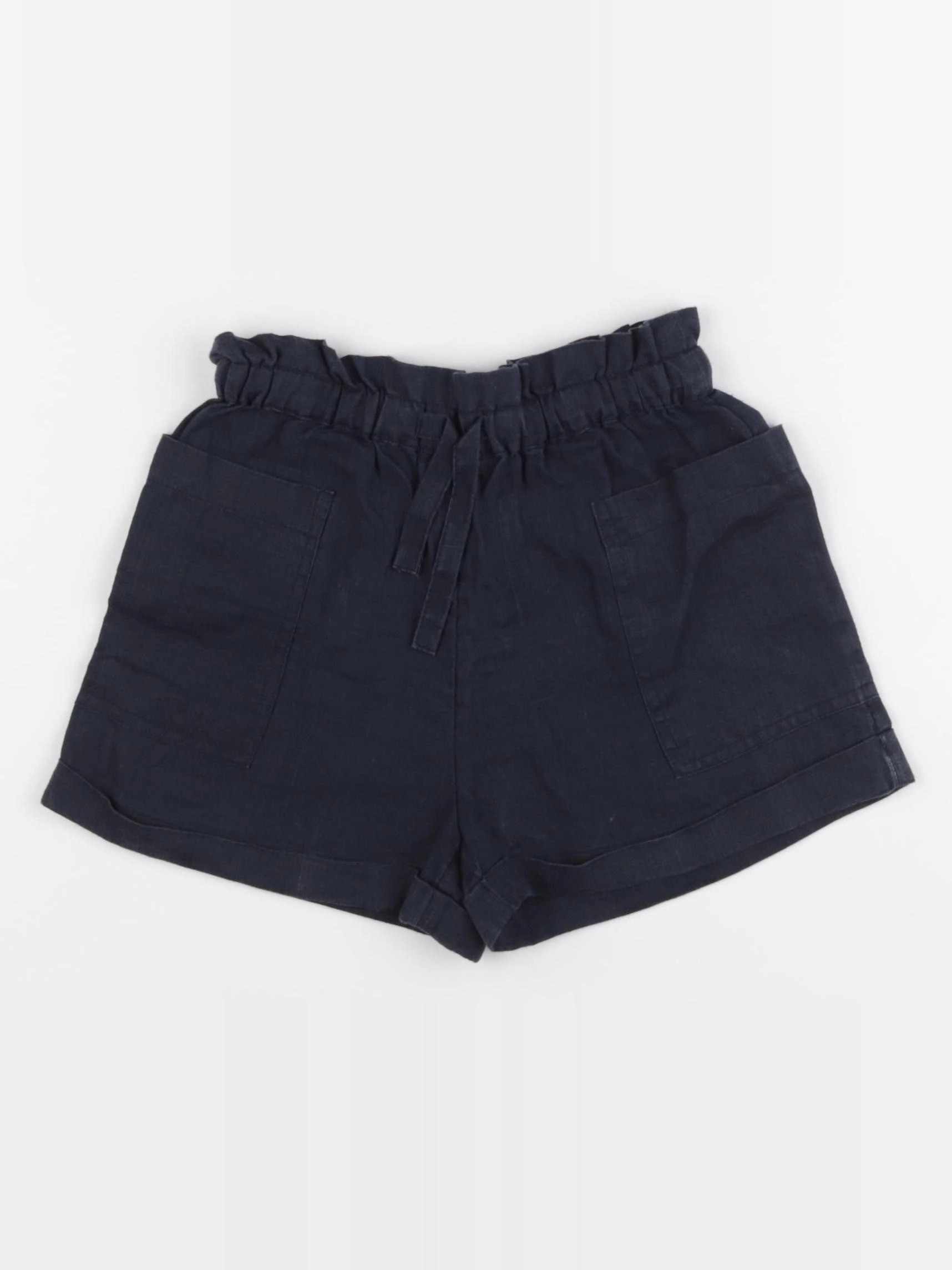 Monoprix - short bleu - 6 ans