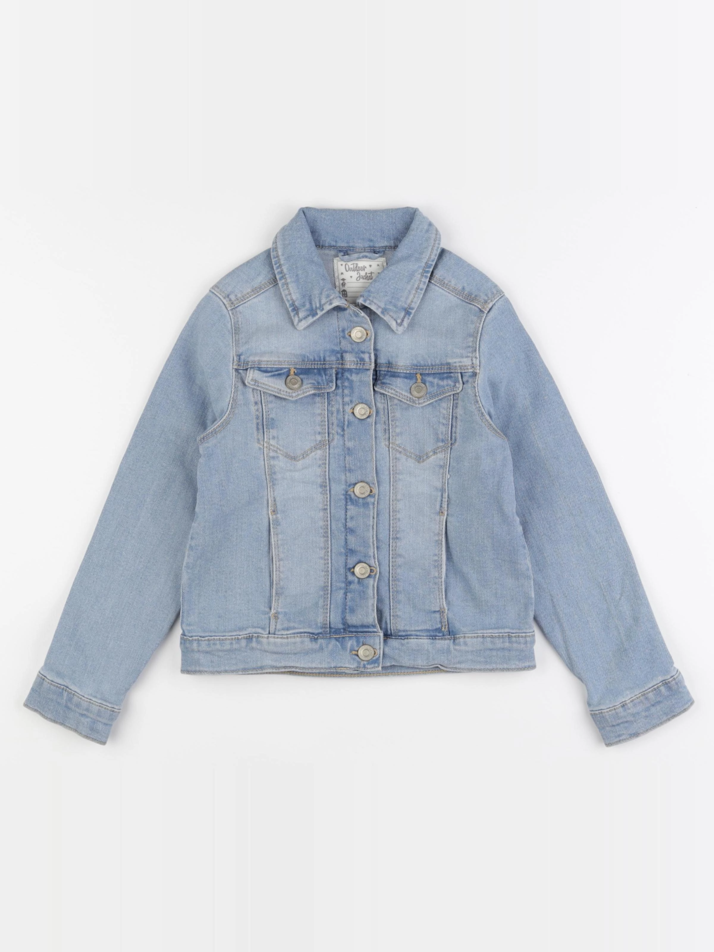 Vertbaudet - veste bleu - 7 ans