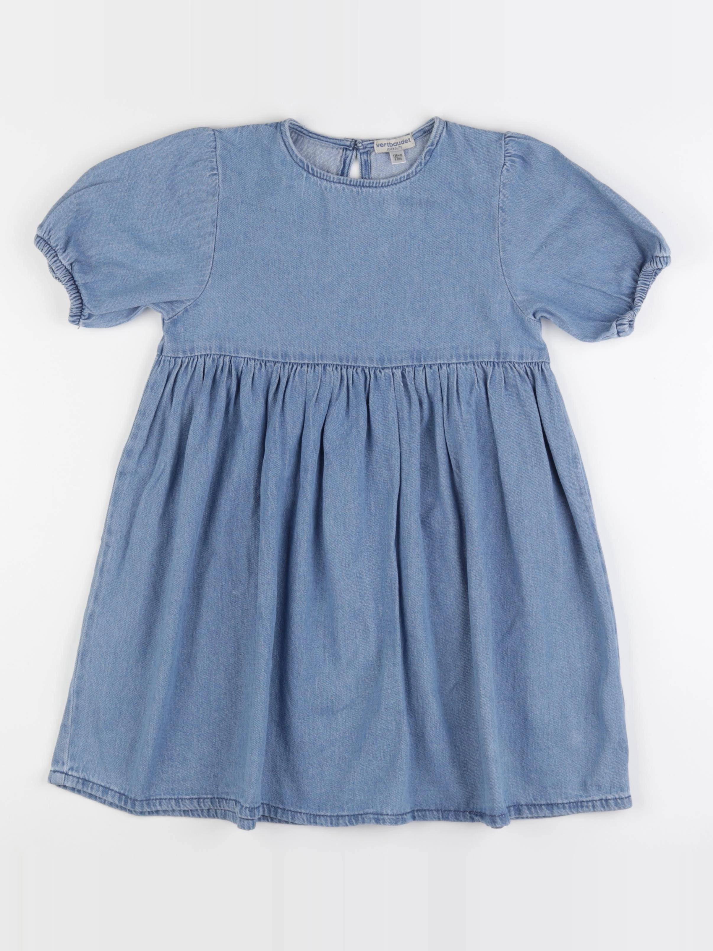 Vertbaudet - robe bleu - 8 ans