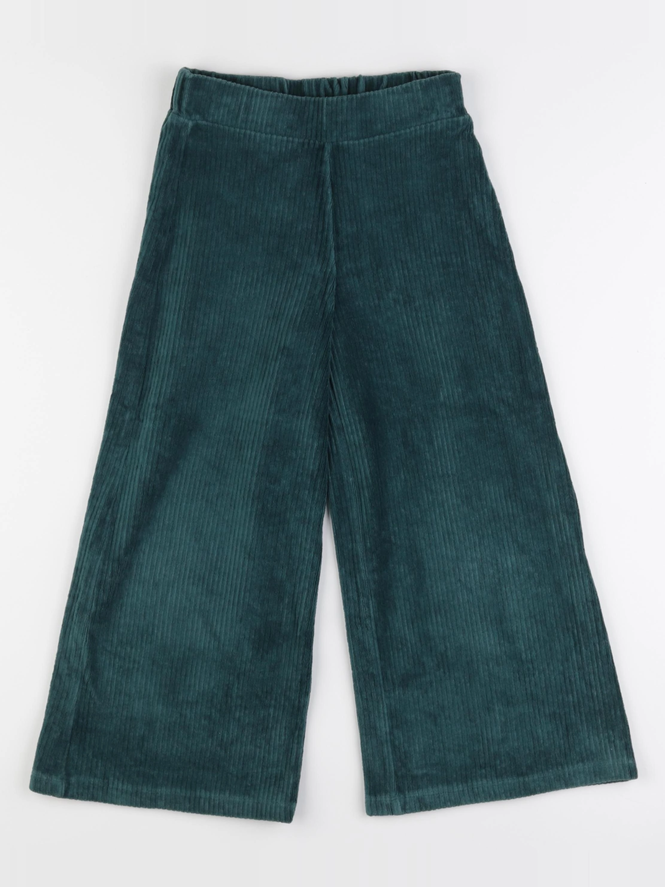 Vertbaudet - pantalon vert - 7 ans