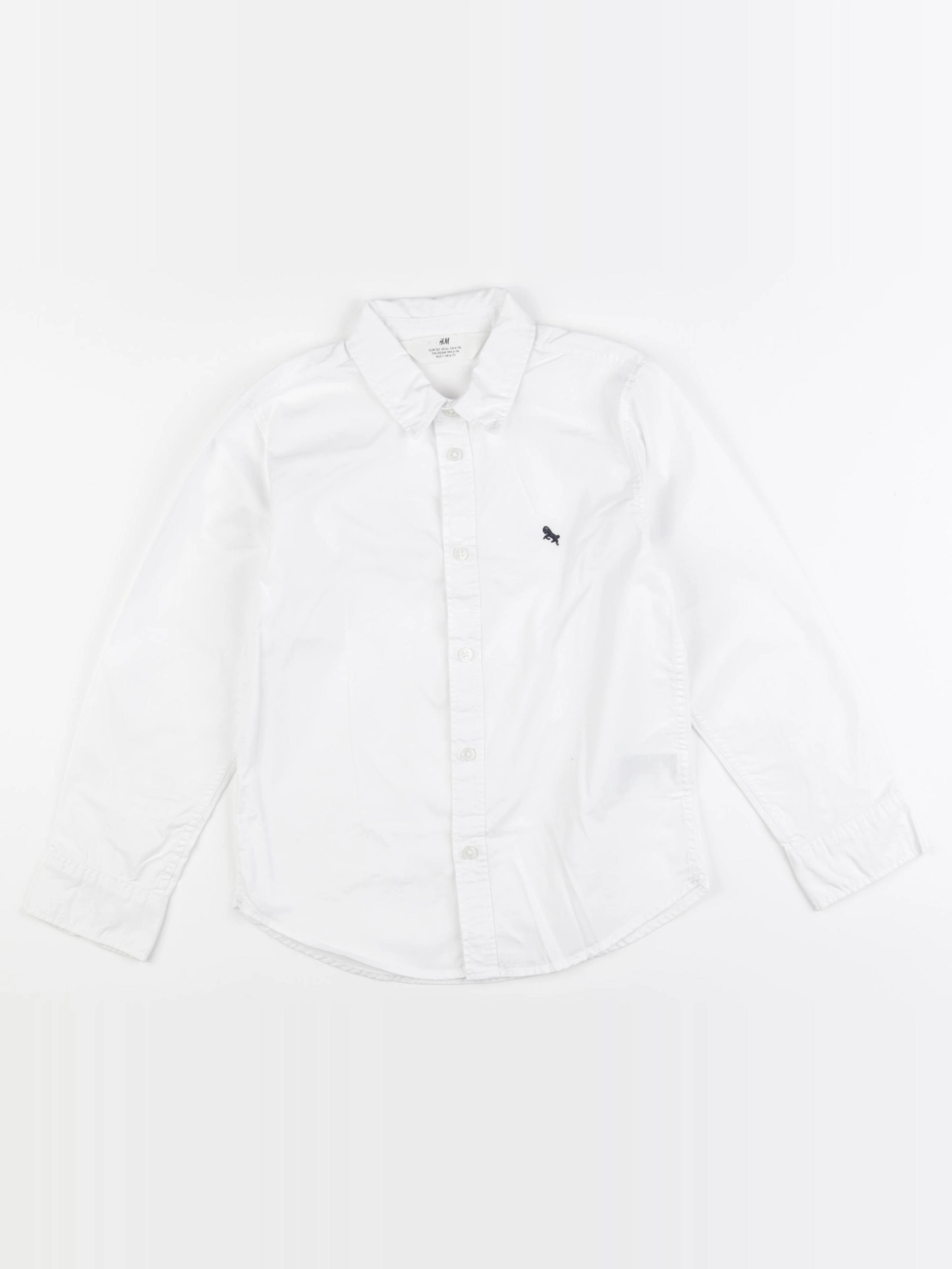H&M - chemise blanc - 6/7 ans
