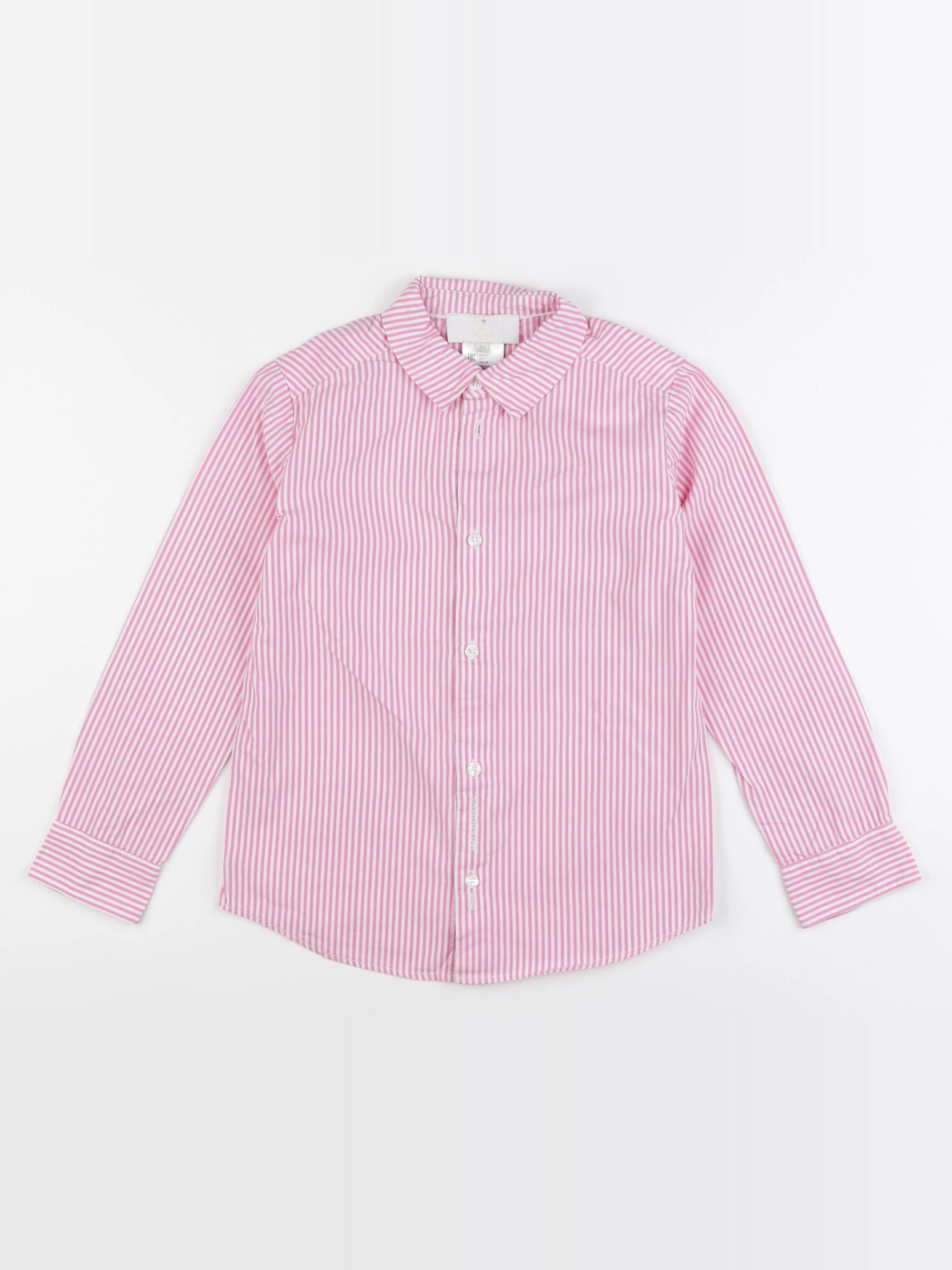 Jacadi - chemise blanc, rose - 8 ans