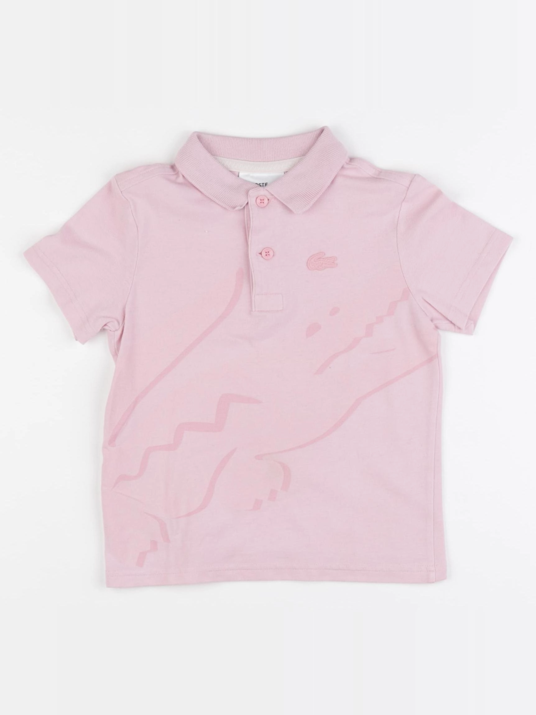 Lacoste - polo rose - 2 ans
