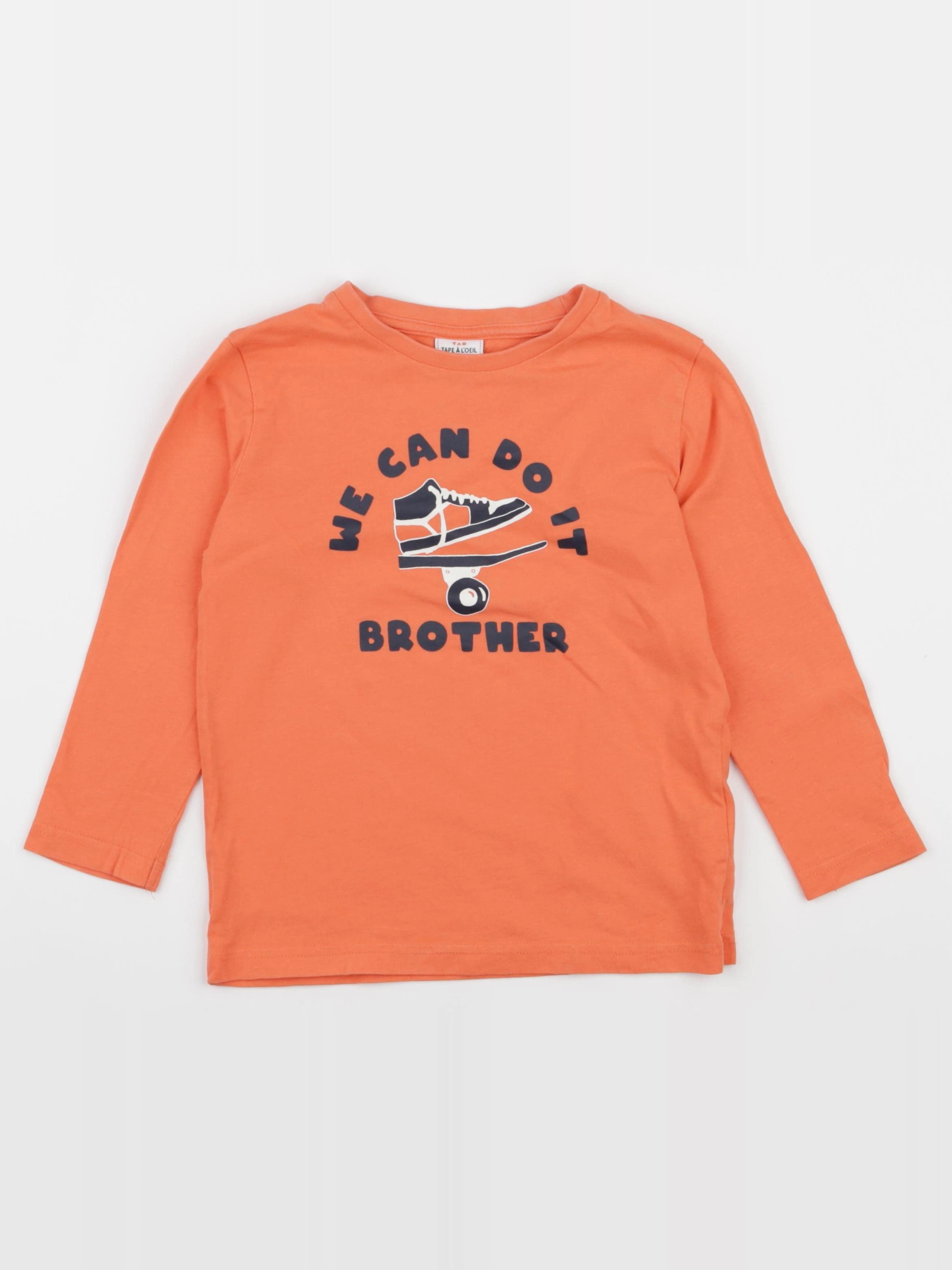 Tape à l'oeil - tee-shirt orange - 5 ans