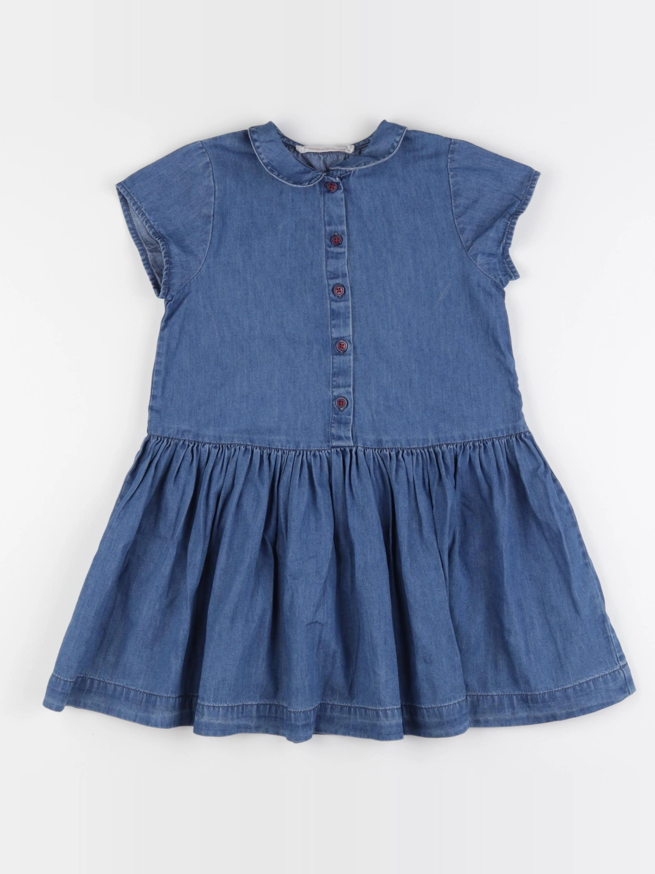 Monoprix - robe bleu - 5 ans