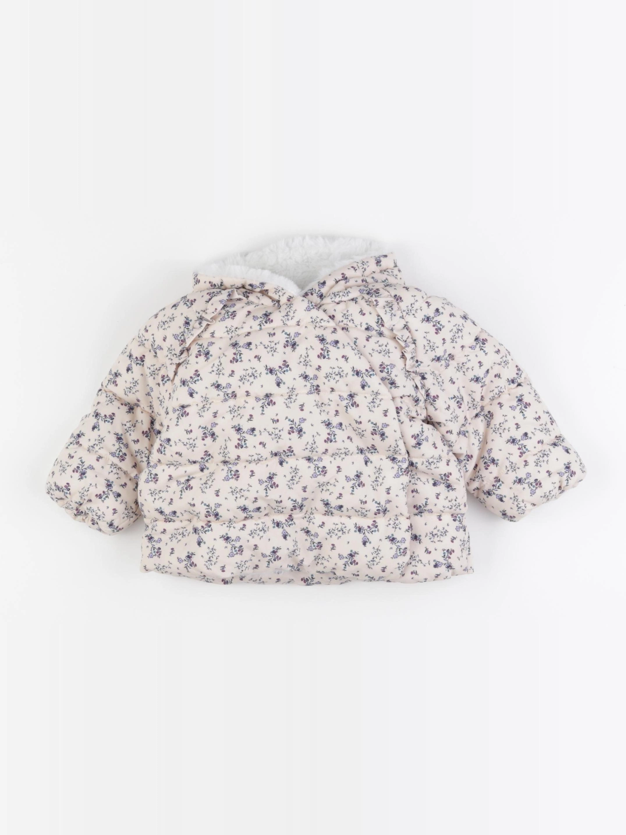 Vertbaudet - doudoune beige - 6 mois