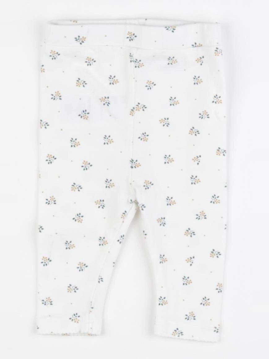 Vertbaudet - legging blanc - 3 mois