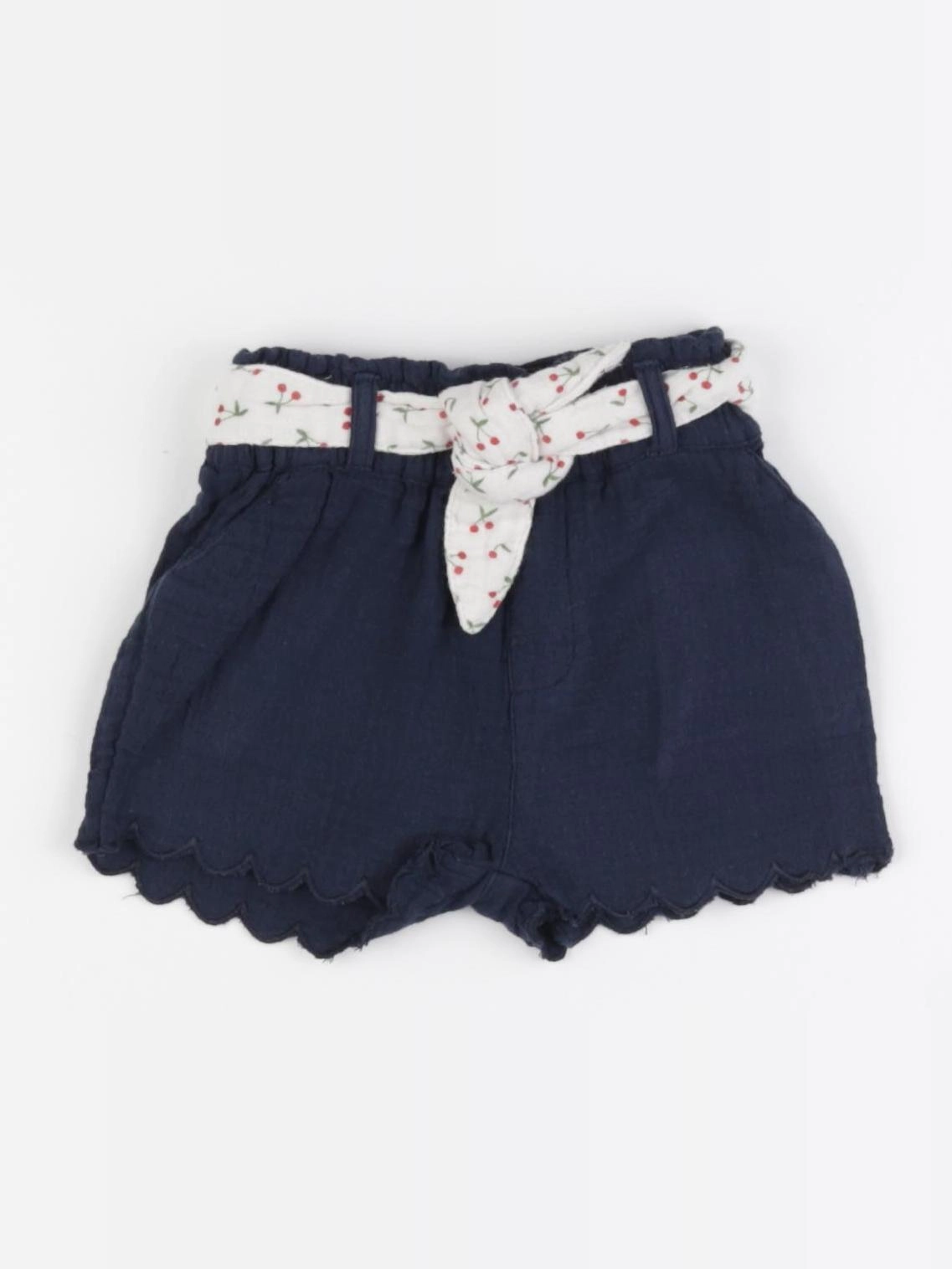 Vertbaudet - short bleu - 3 mois