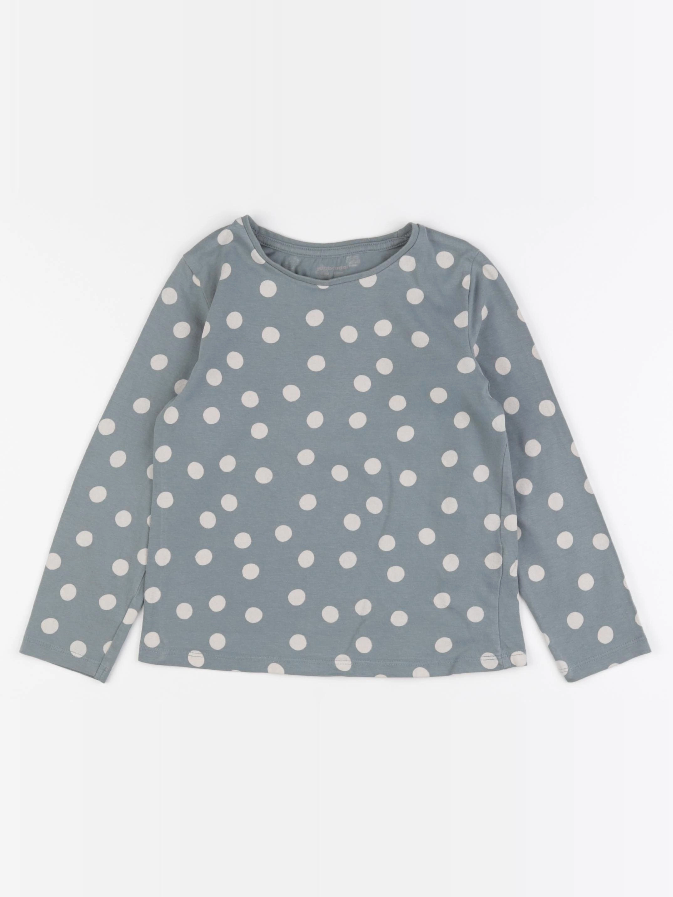 Vertbaudet - tee-shirt vert - 6 ans