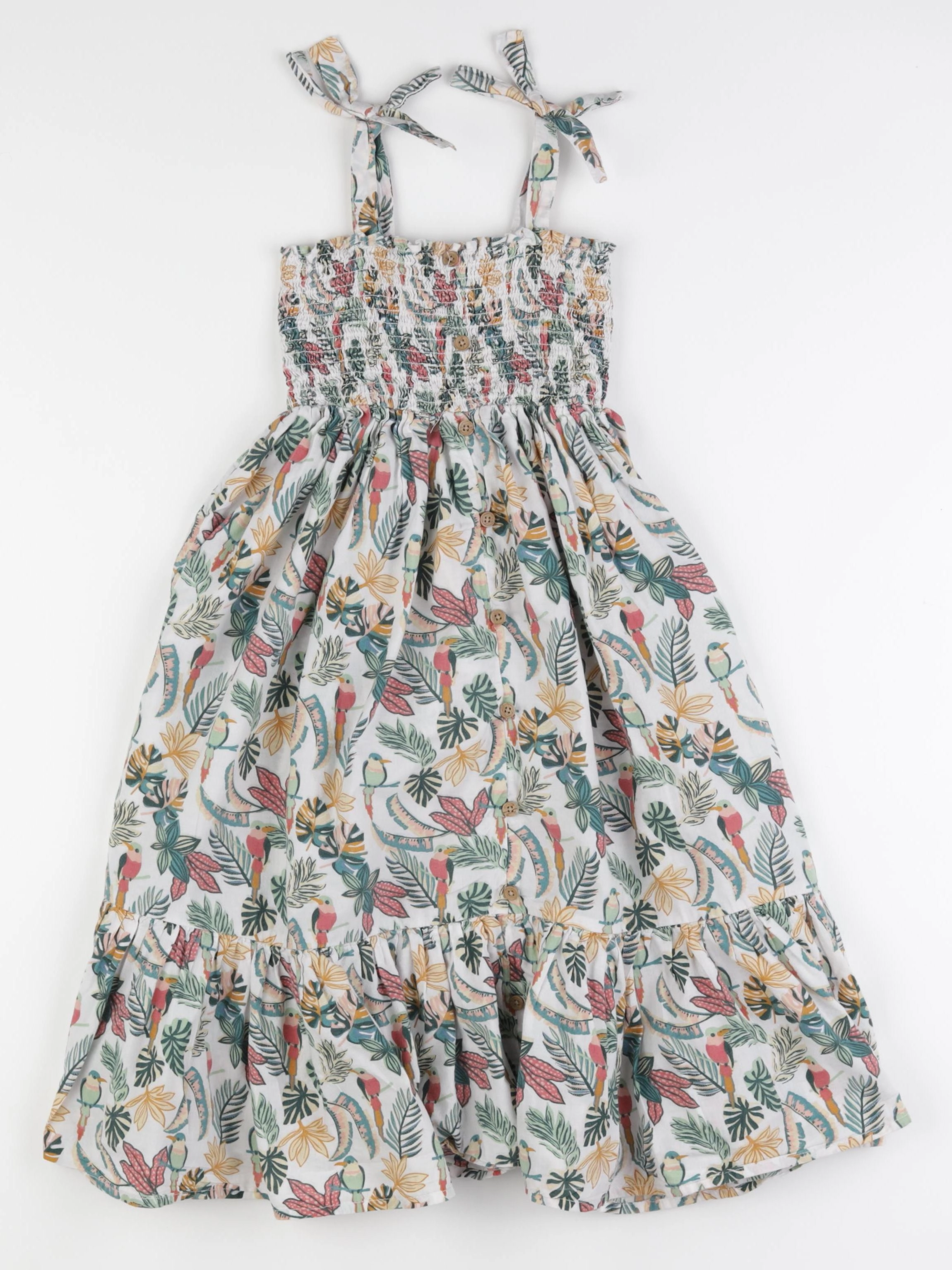Vertbaudet - robe multicolore - 5 ans