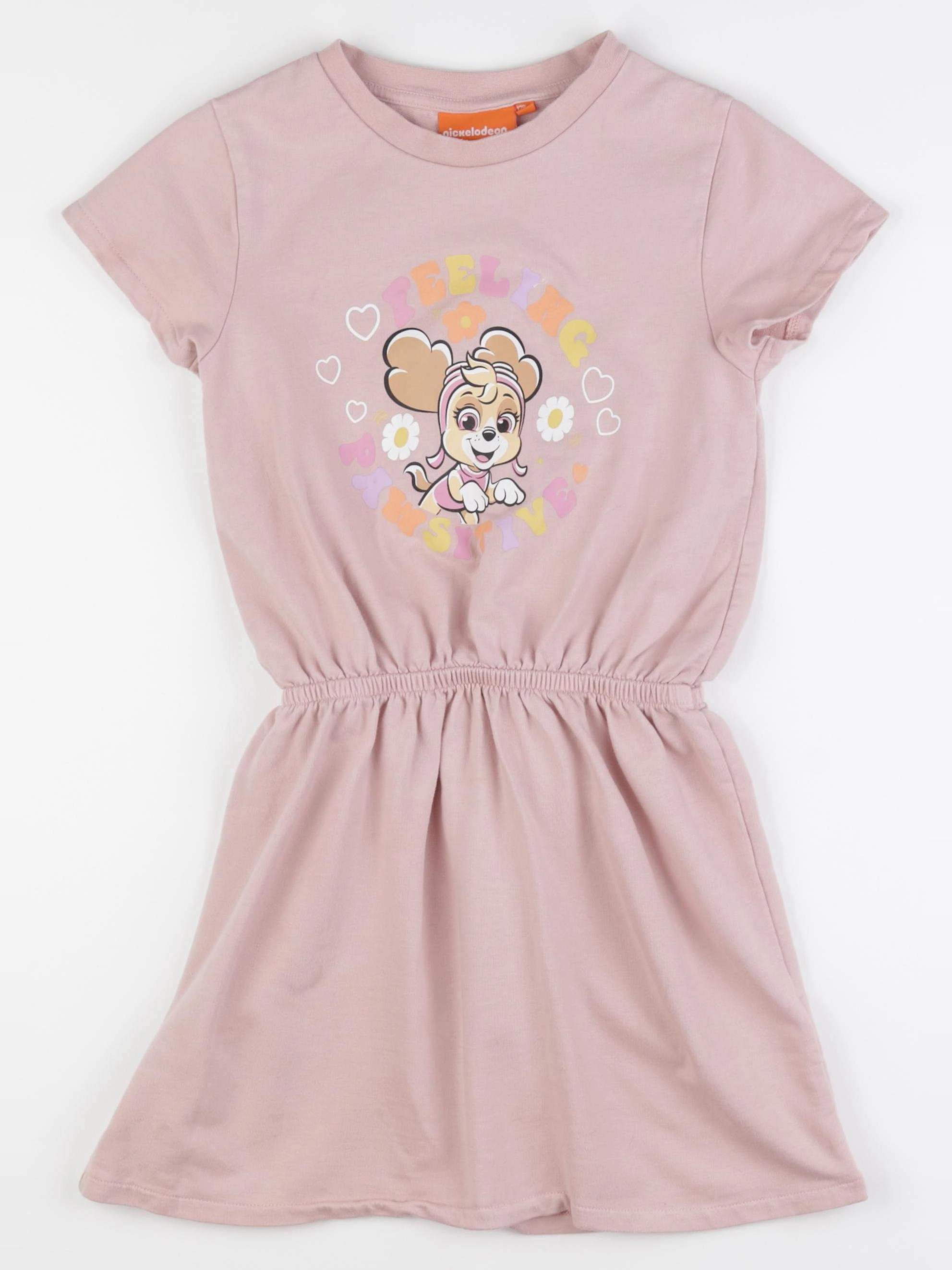 Vertbaudet - robe rose - 8 ans
