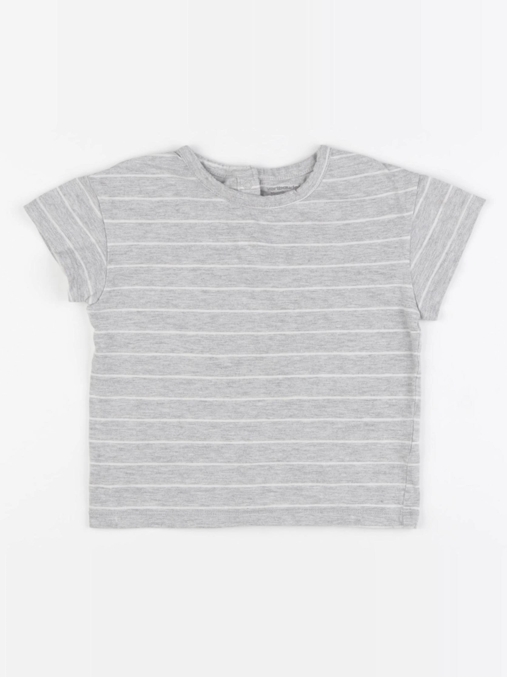 Vertbaudet - tee-shirt gris - 3 ans