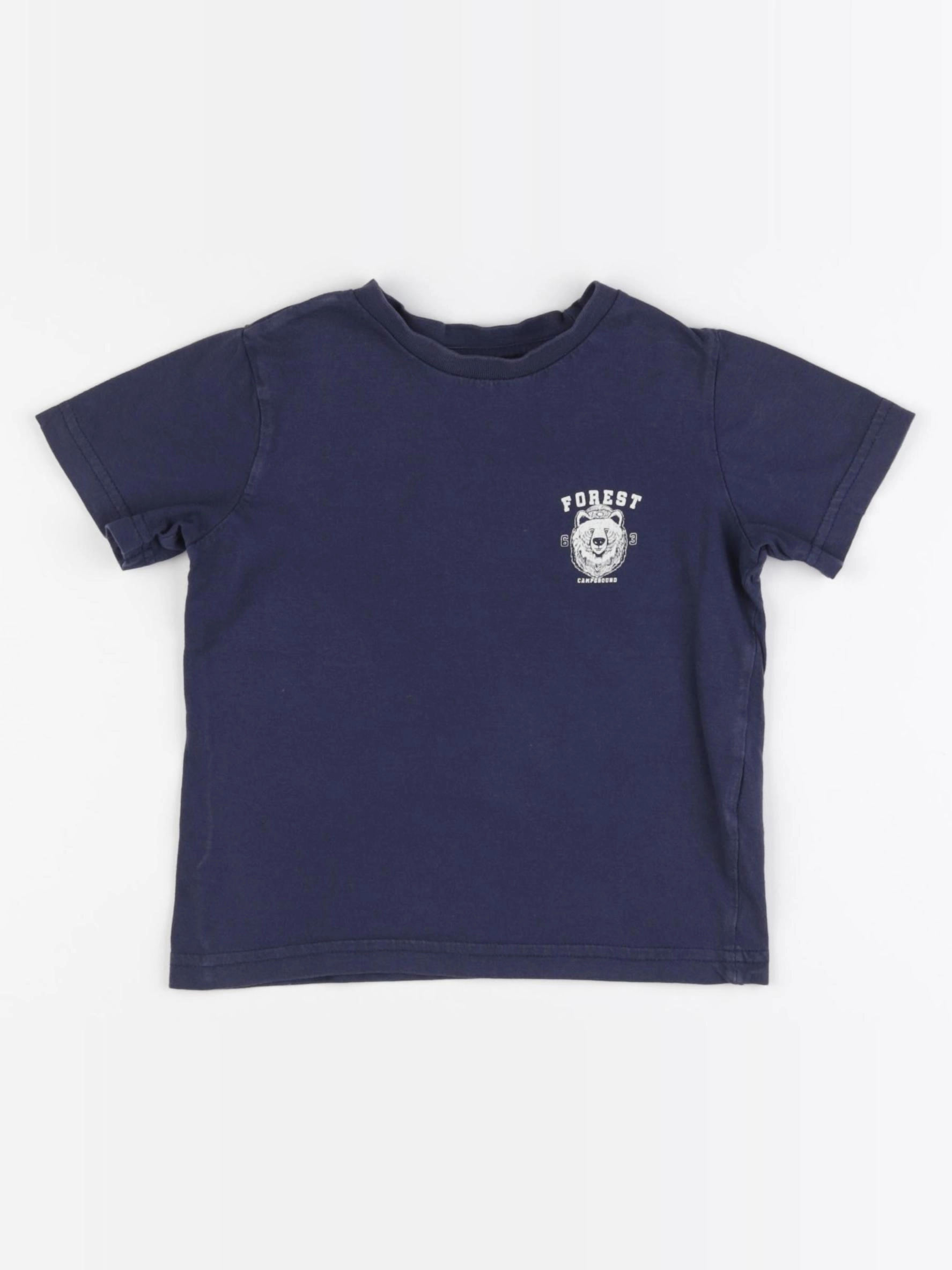 Vertbaudet - tee-shirt bleu - 3 ans