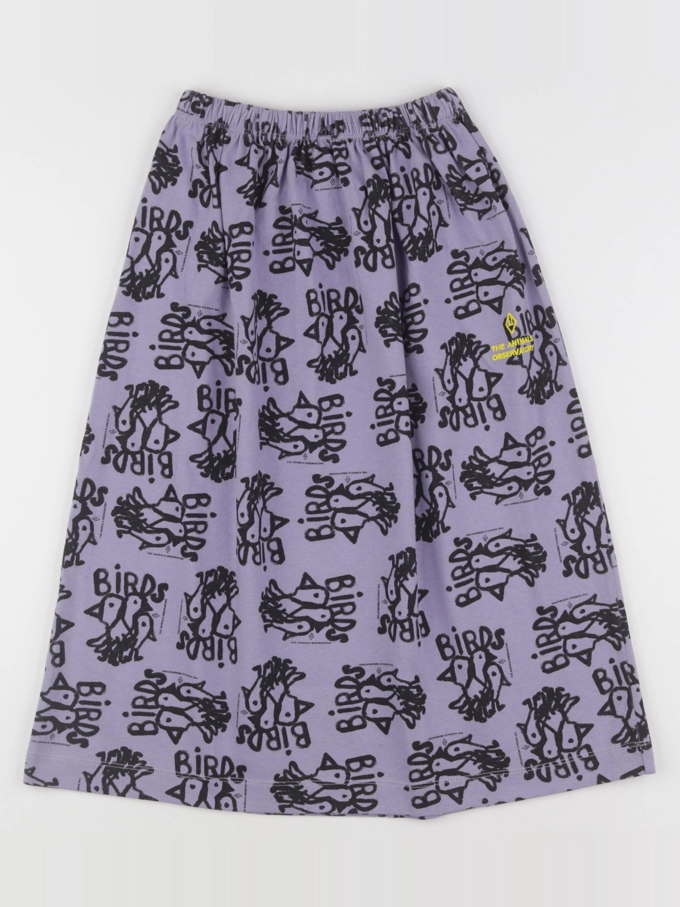 The animals observatory - jupe violet, noir - 8 ans