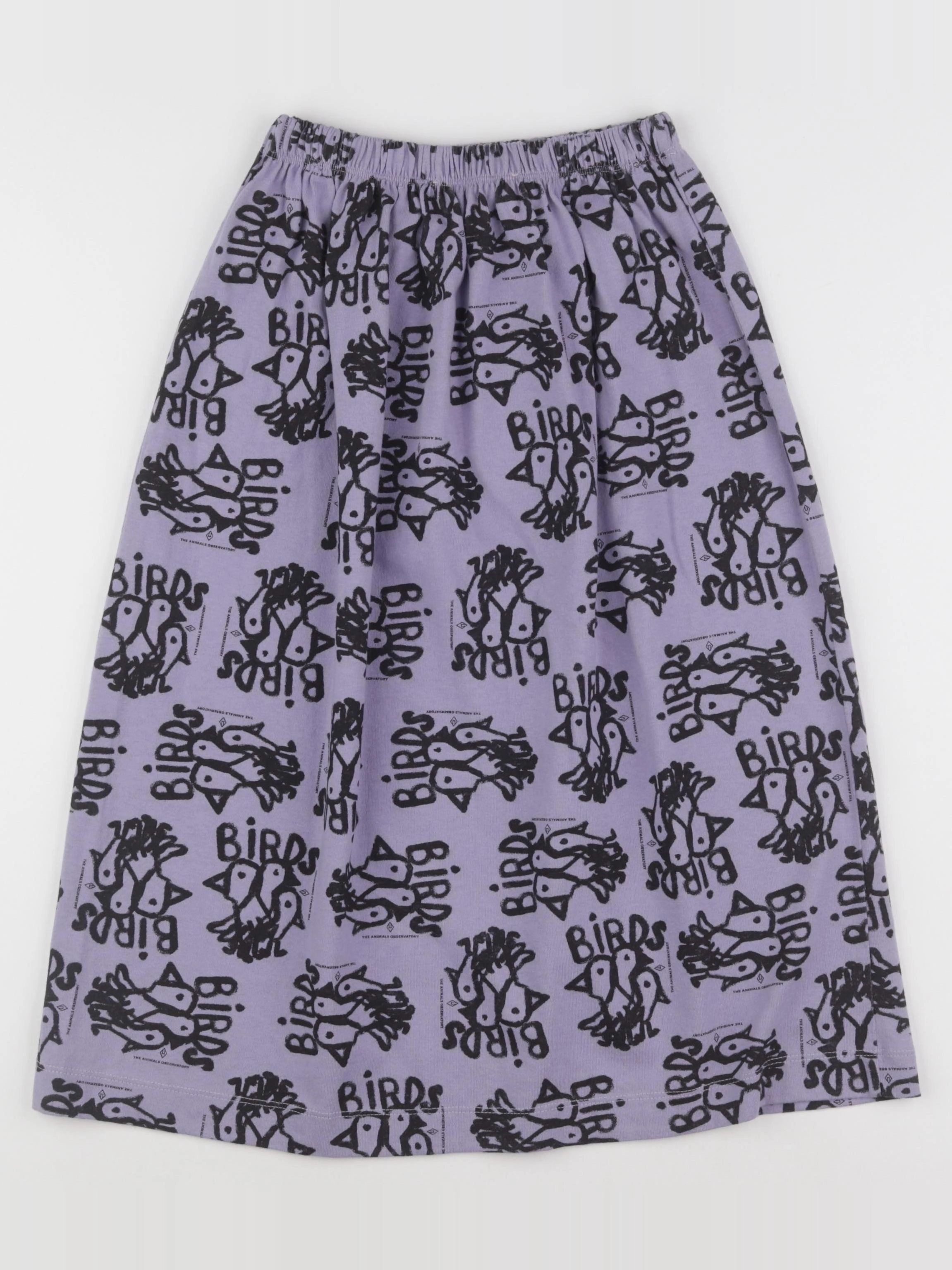 The animals observatory - jupe violet, noir - 8 ans