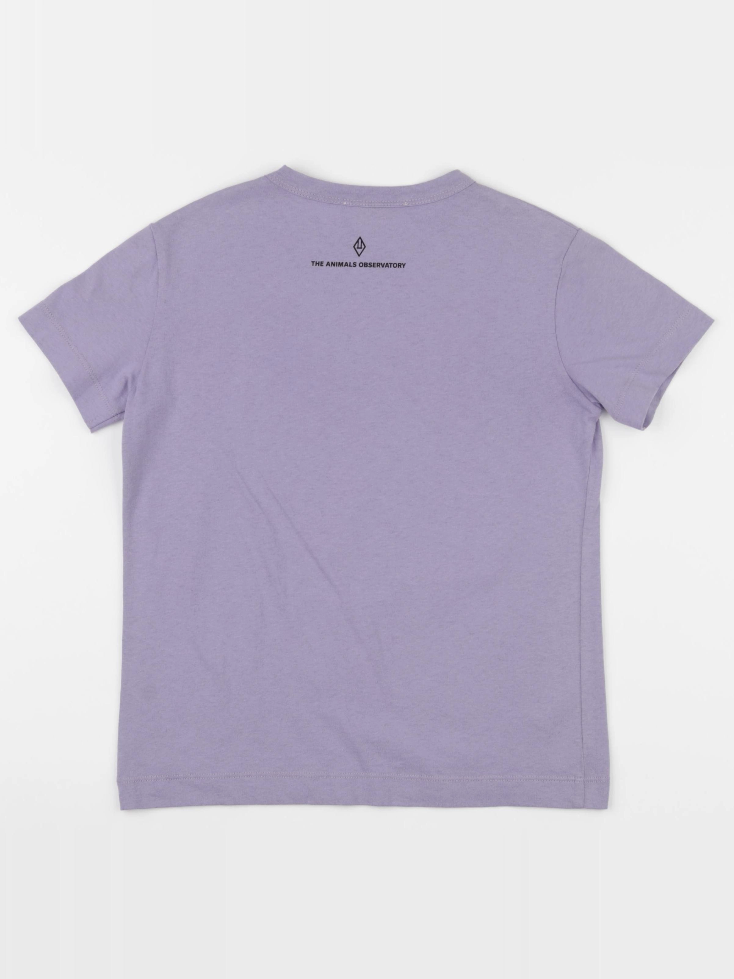 The animals observatory - tee-shirt violet - 8 ans