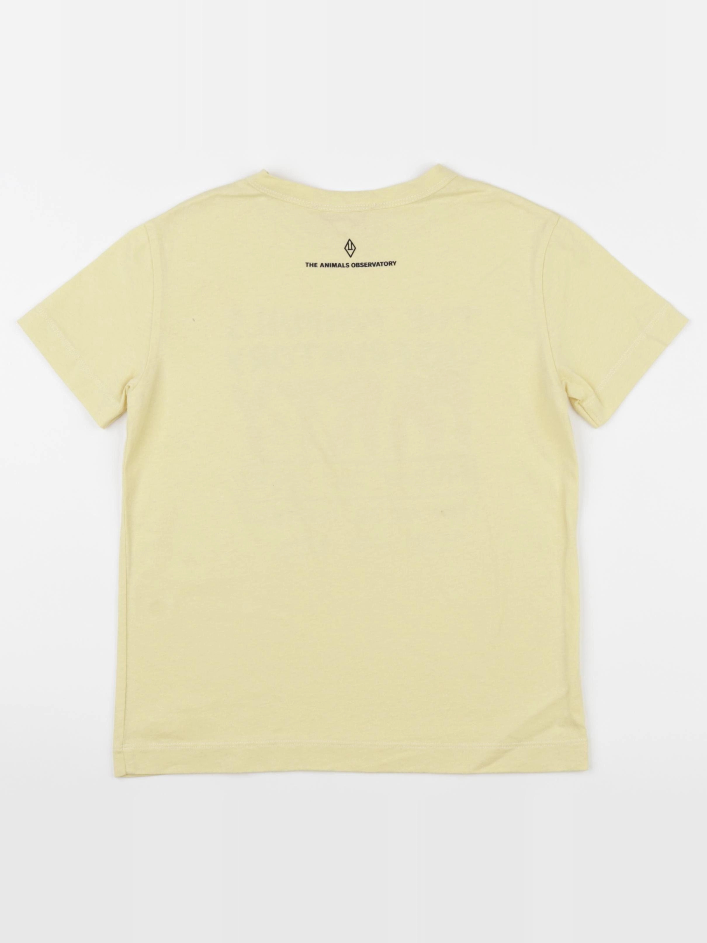 The animals observatory - tee-shirt jaune - 8 ans
