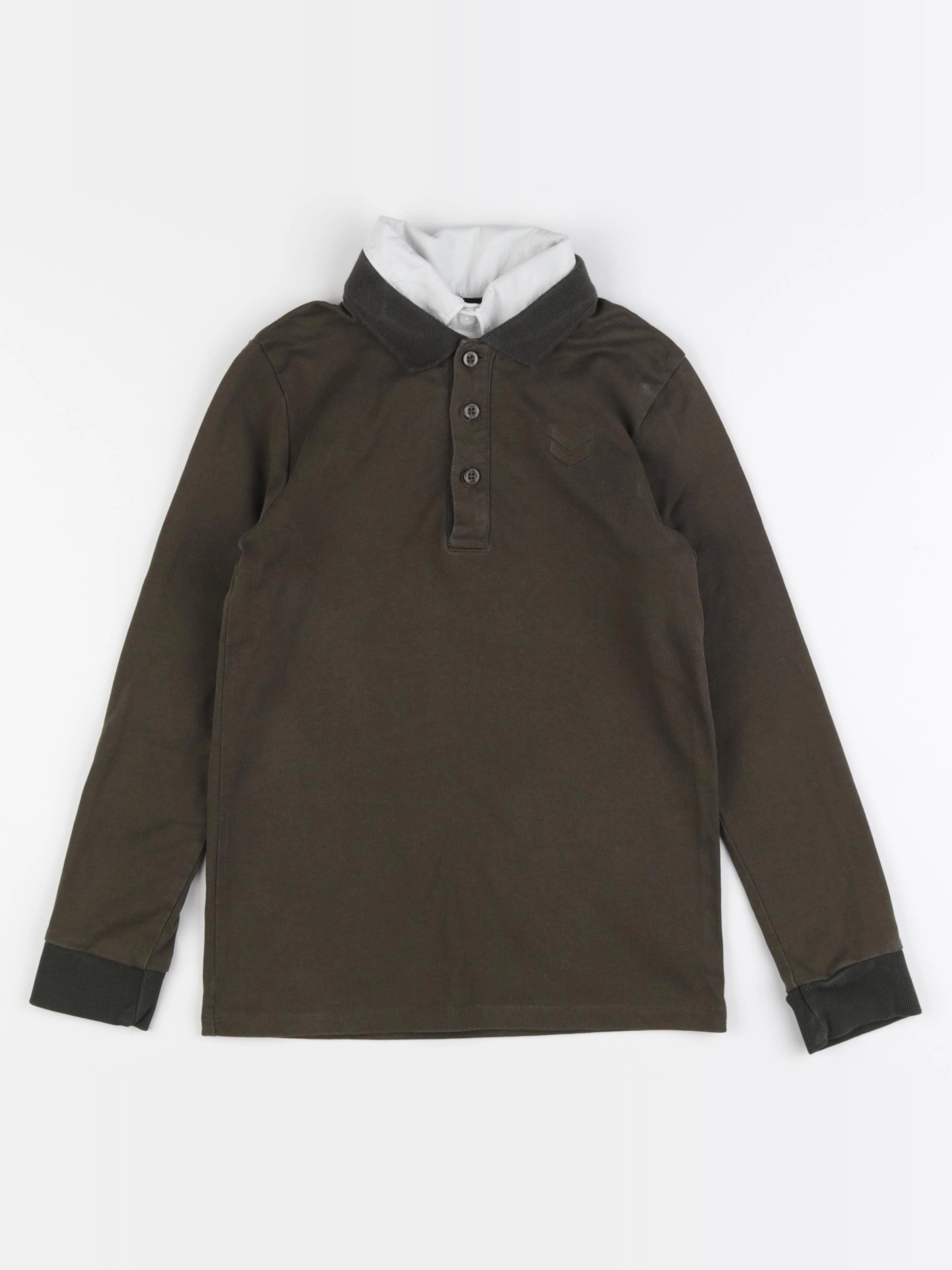 IKKS - polo vert - 8 ans