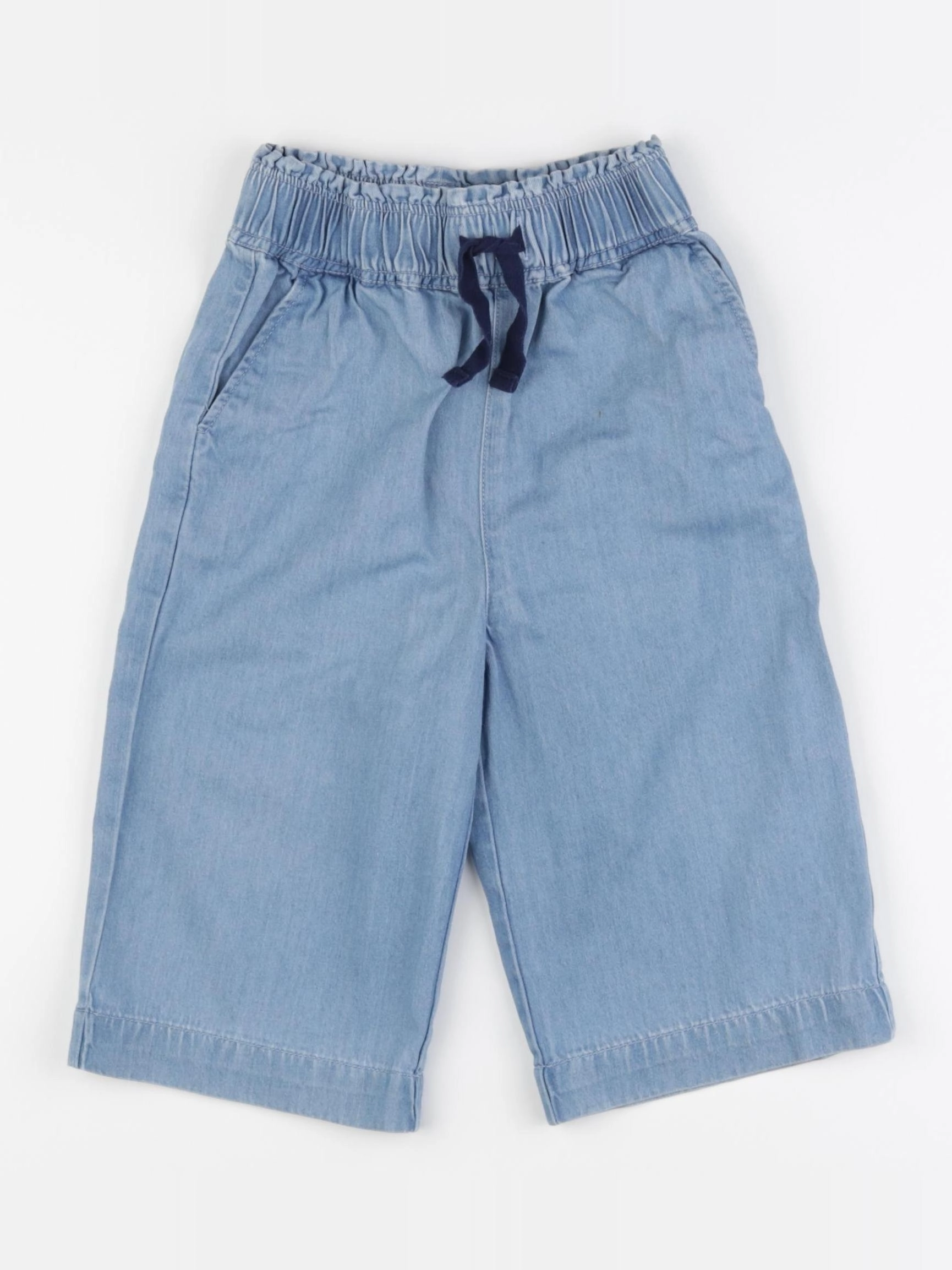 Petit Bateau - pantalon bleu - 3 ans