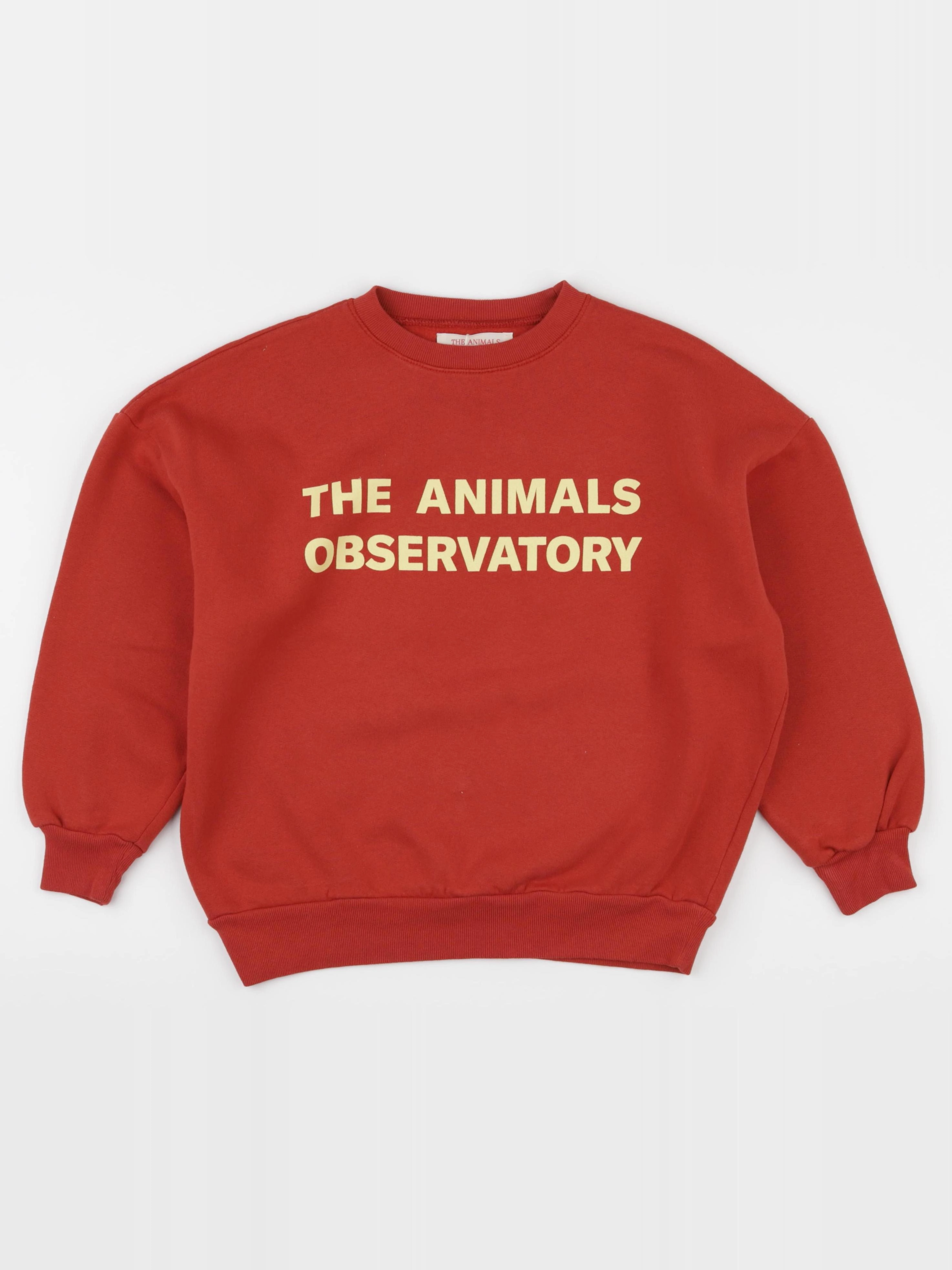 The animals observatory - sweat rouge - 8 ans