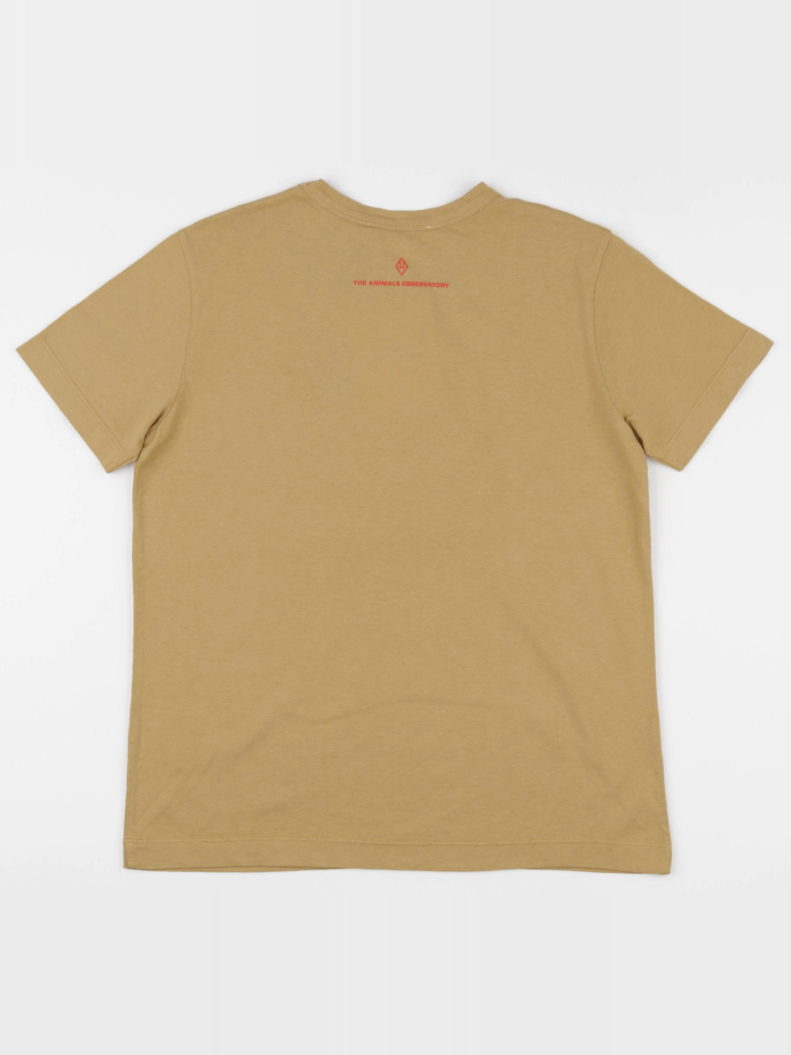 The animals observatory - tee-shirt marron - 8 ans