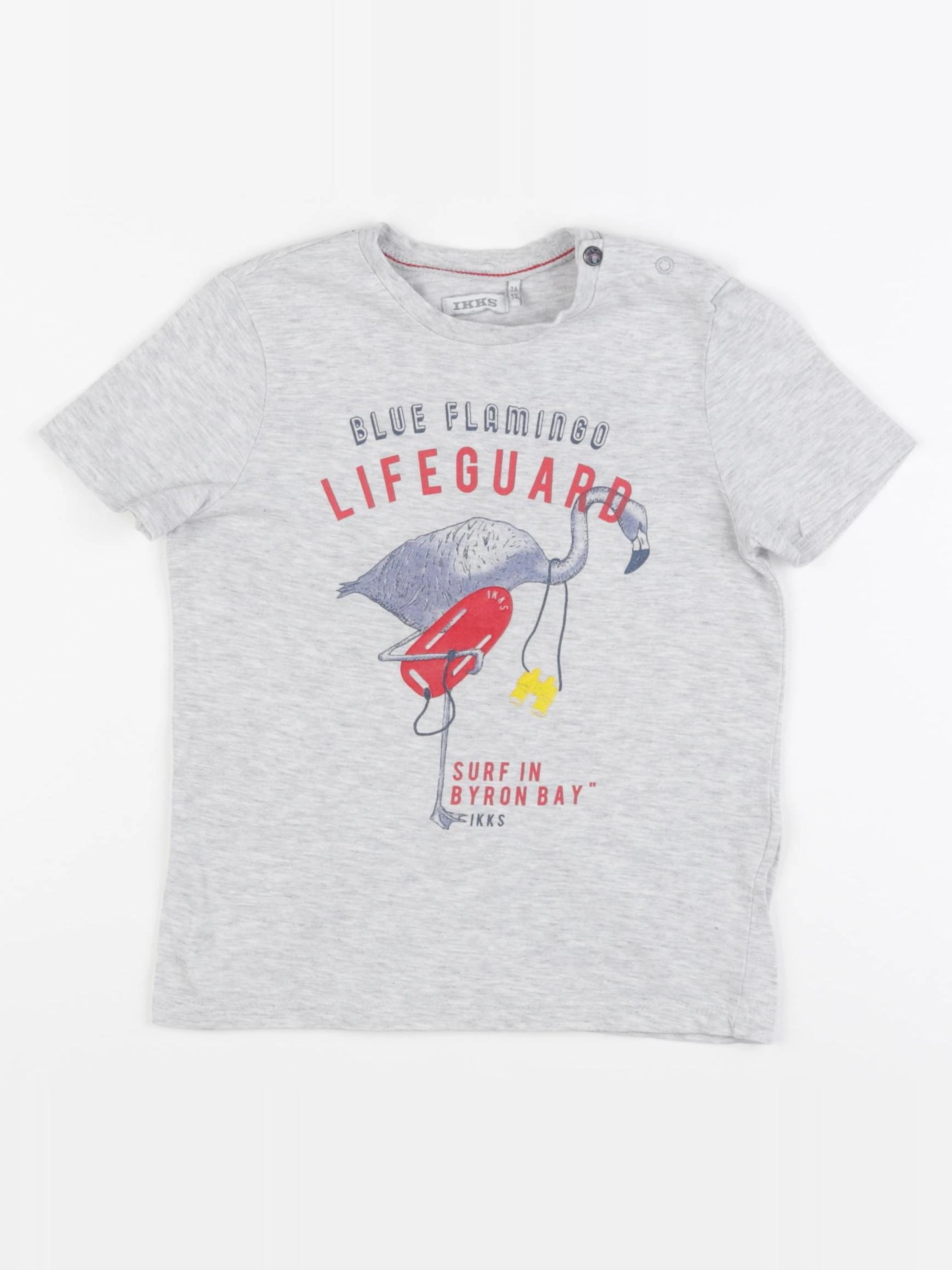 IKKS - tee-shirt gris - 3 ans
