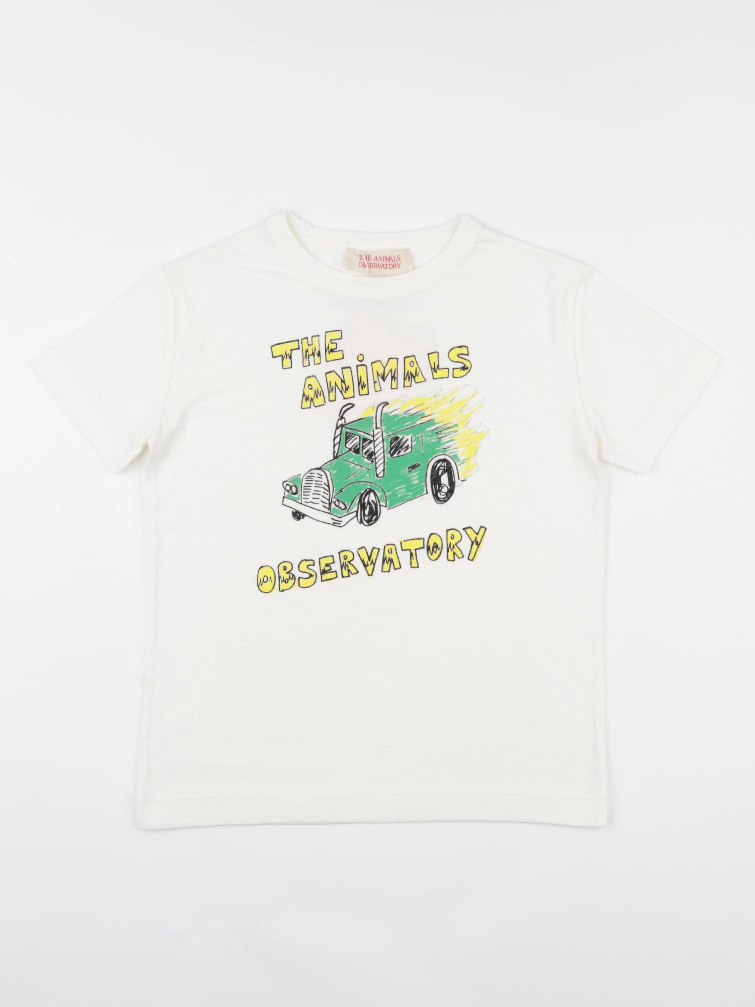 The animals observatory - tee-shirt beige - 8 ans