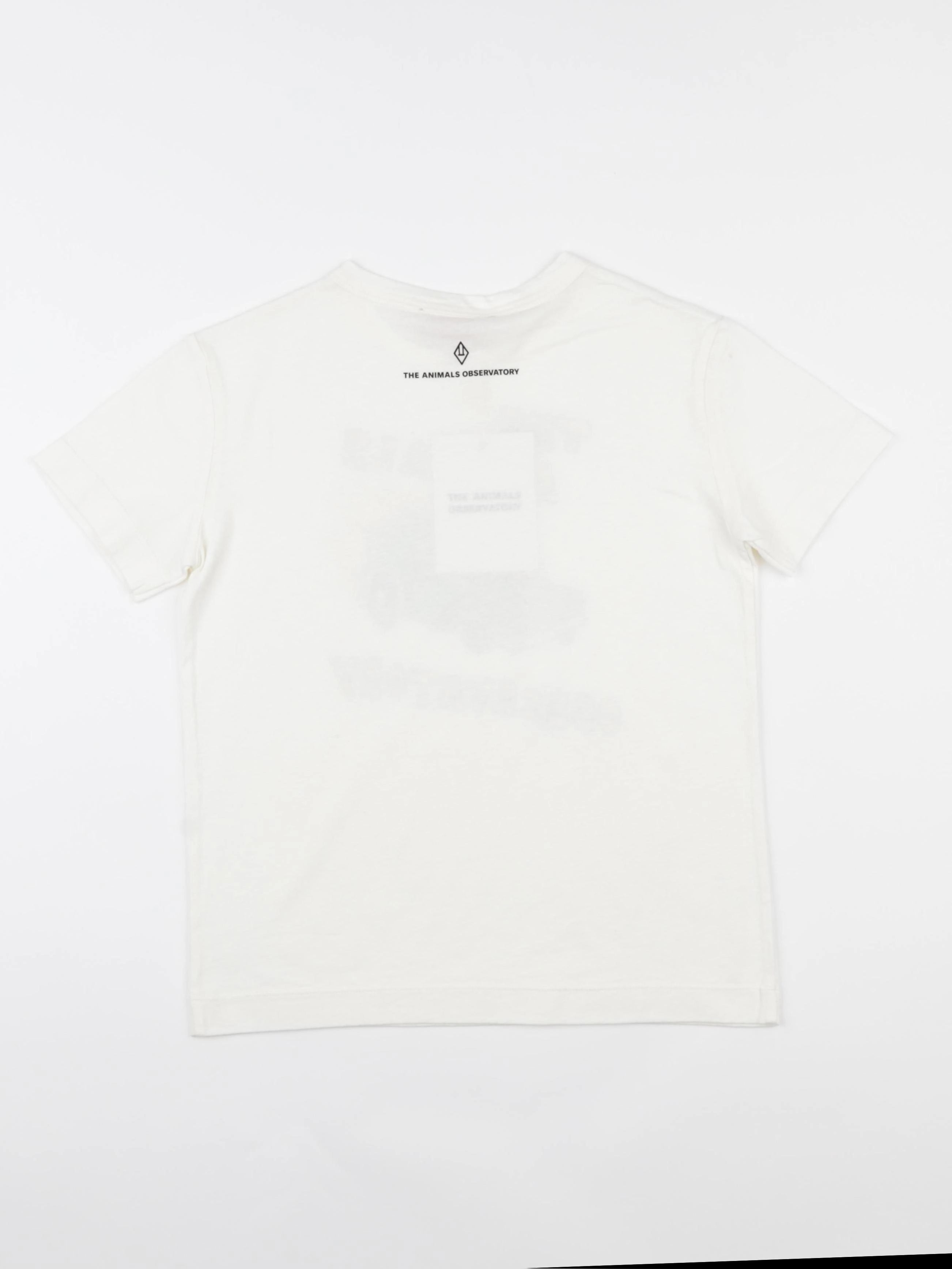 The animals observatory - tee-shirt beige - 8 ans