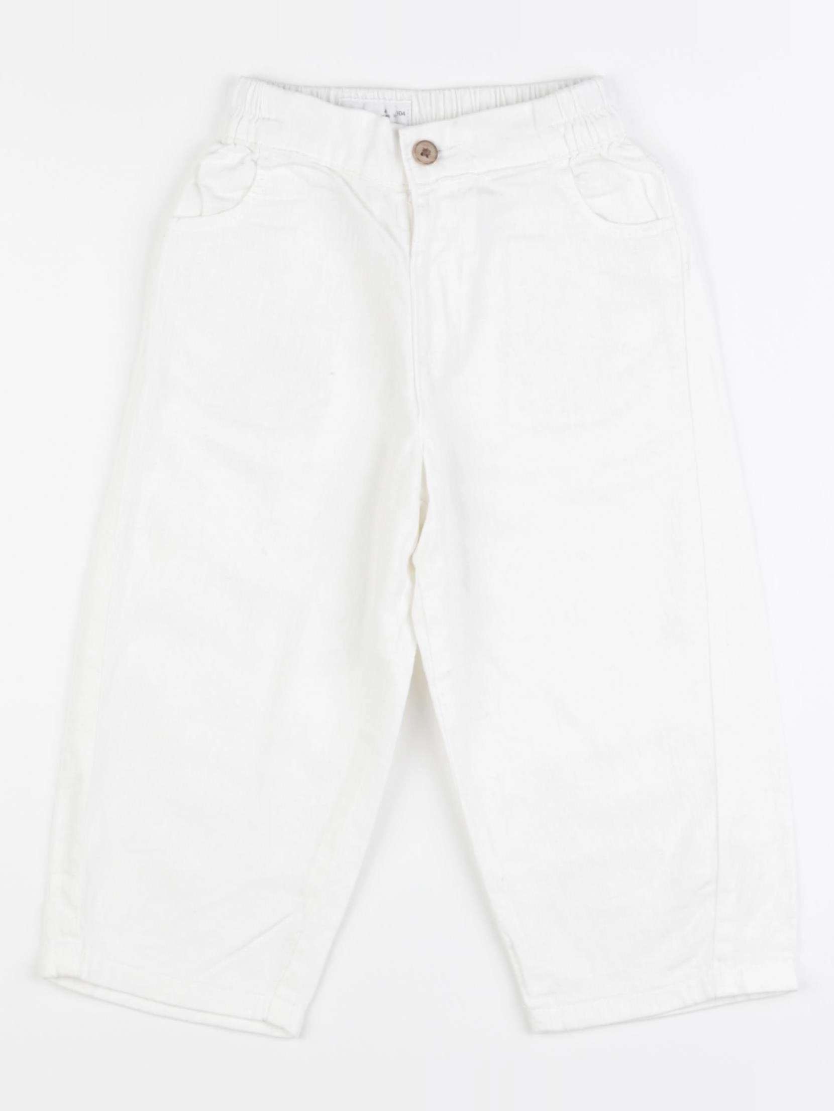 Zara - pantalon blanc - 4 ans